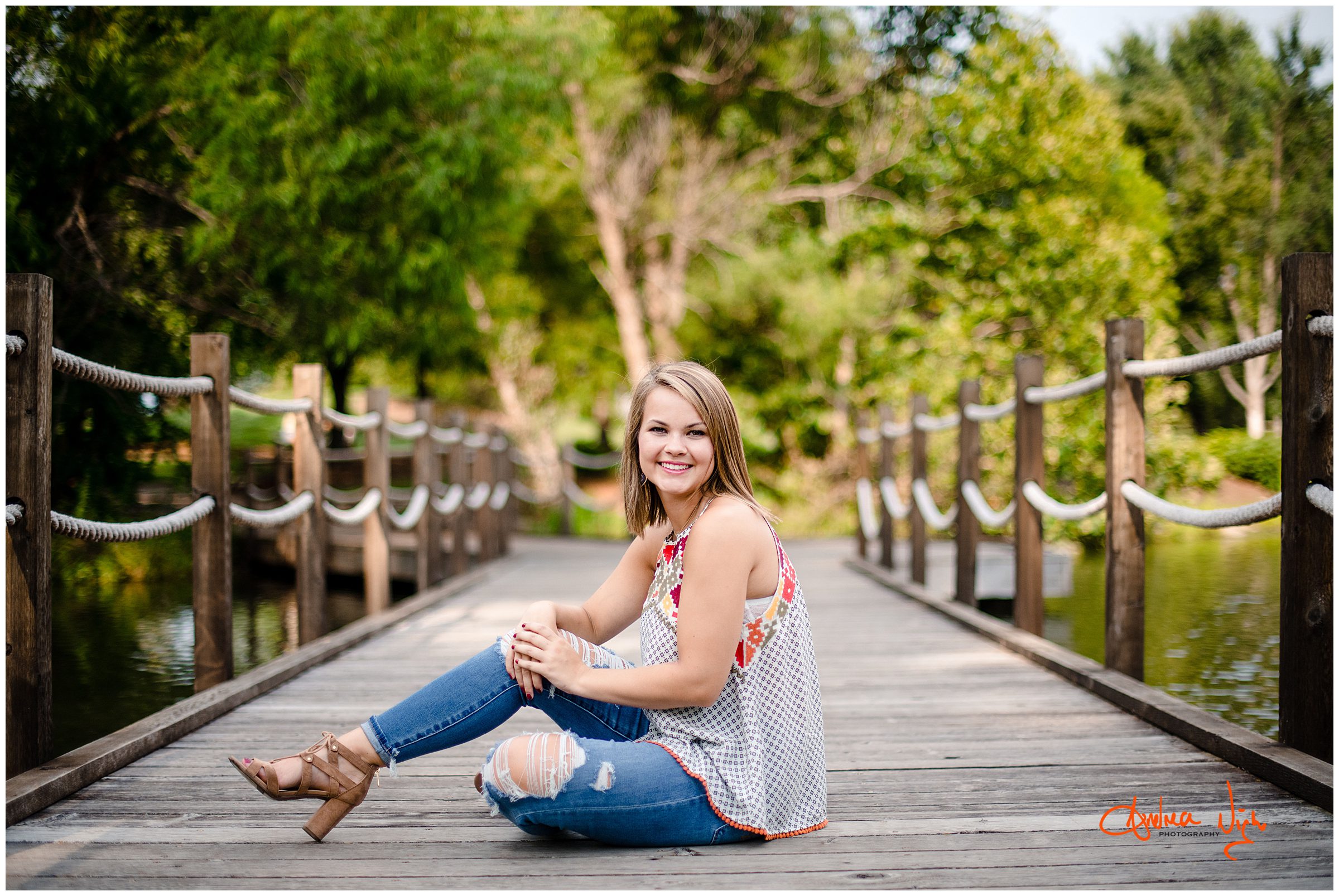 Overland Park Arboretum senior pictures