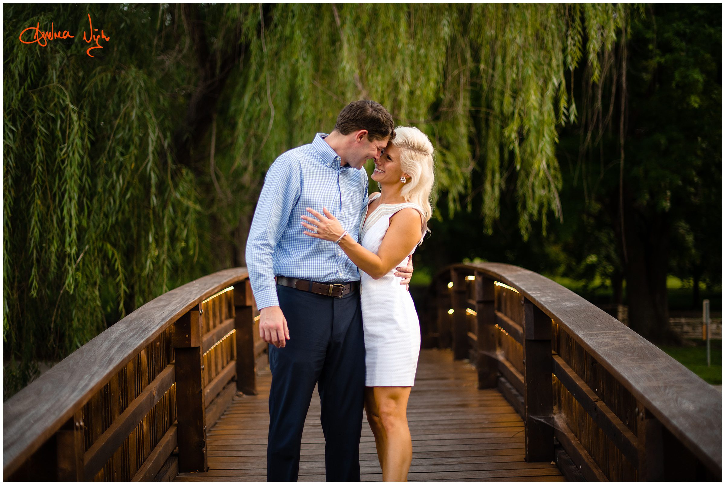 Plaza and Loose Park engagement session