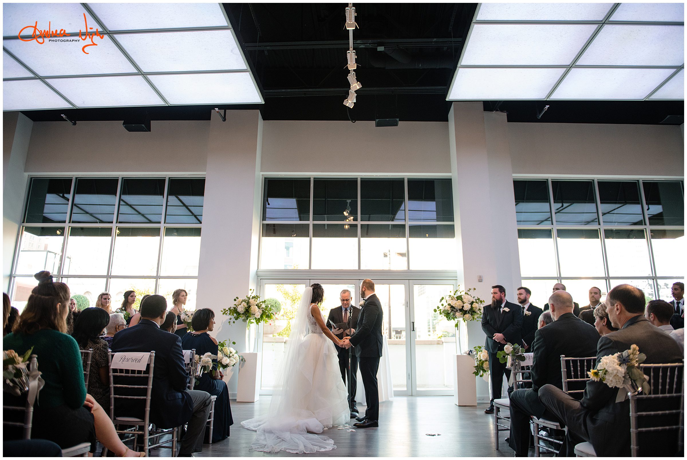 The Gallery event space wedding\