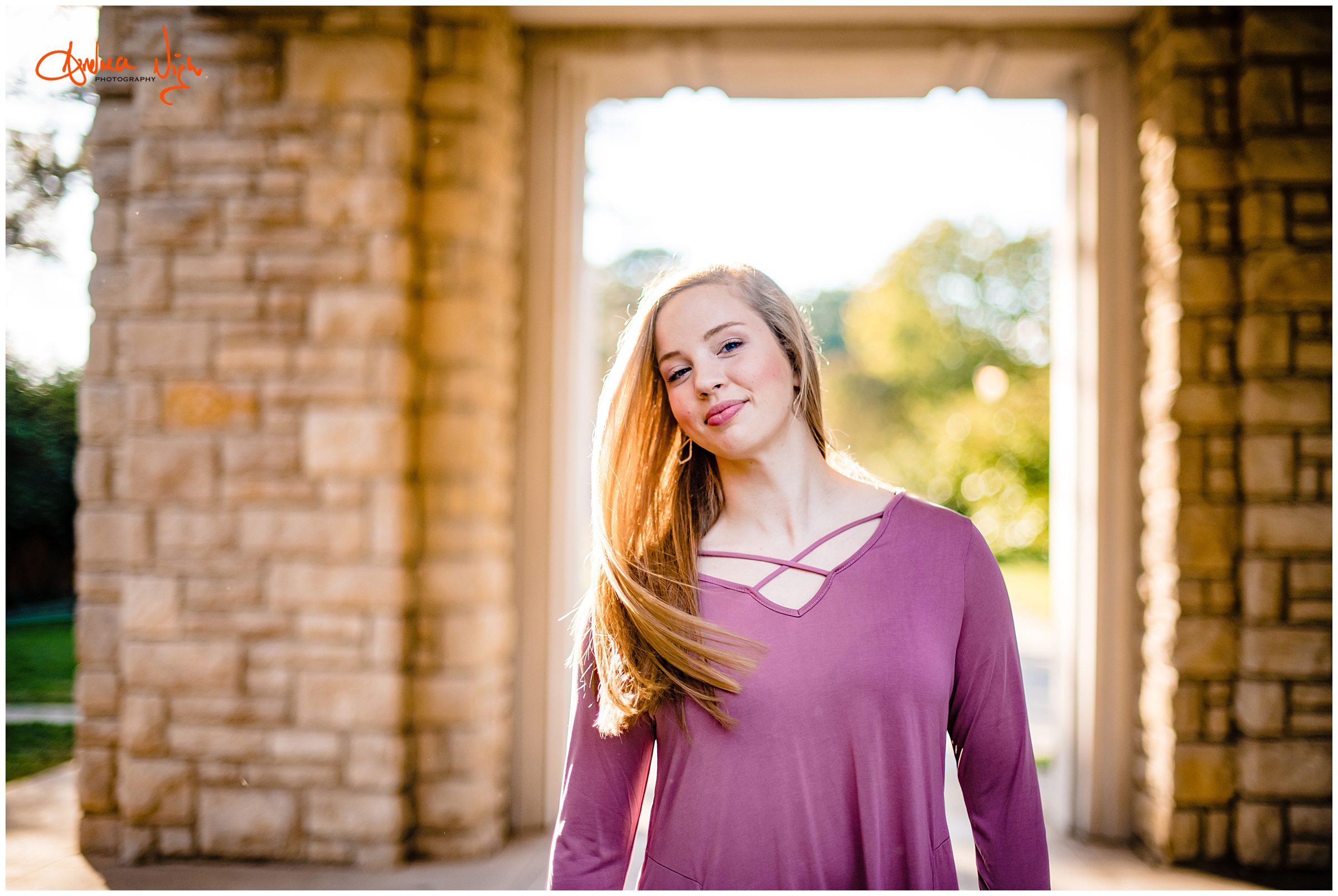 KC senior photographer - Loose Park