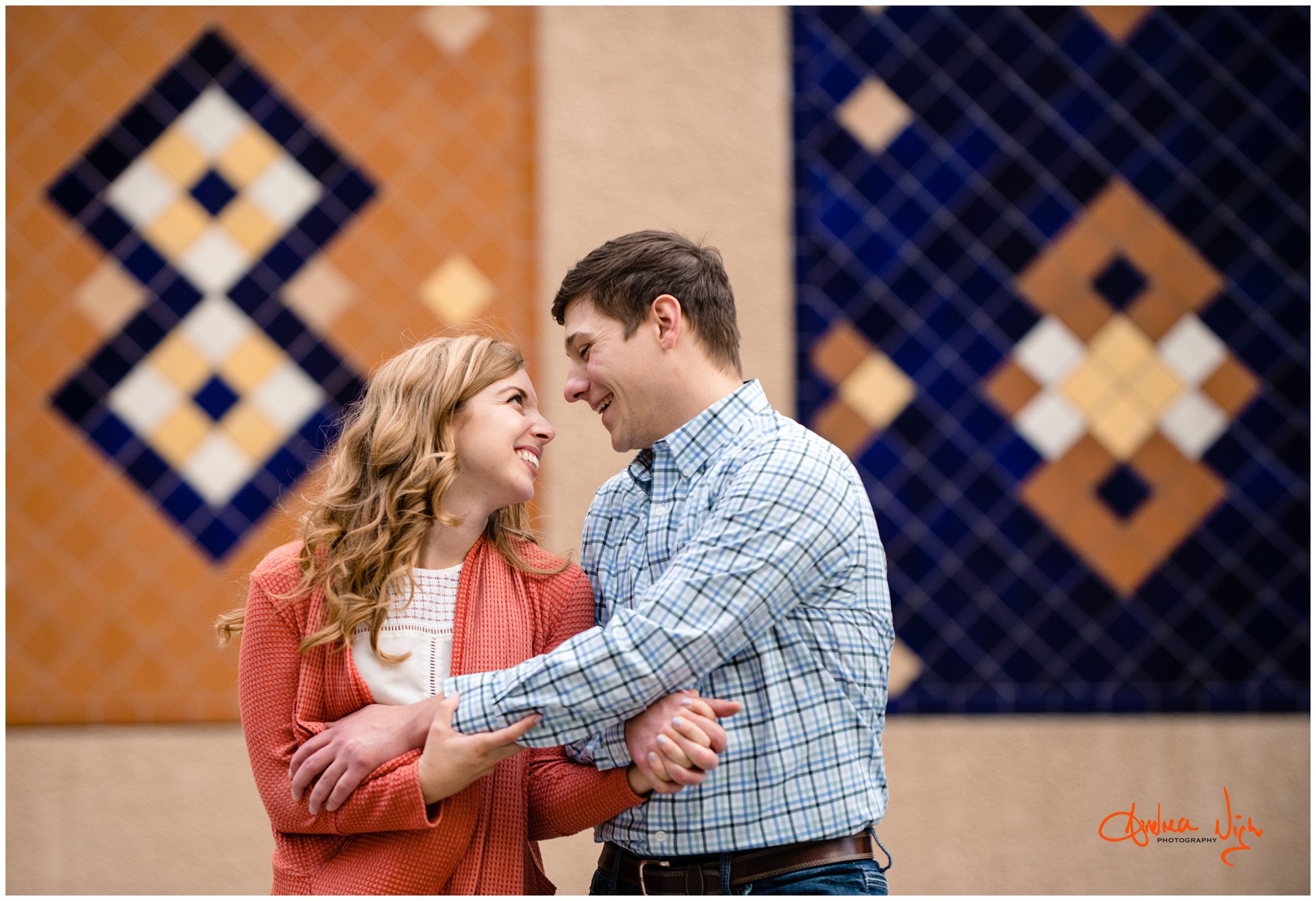 Plaza engagement session