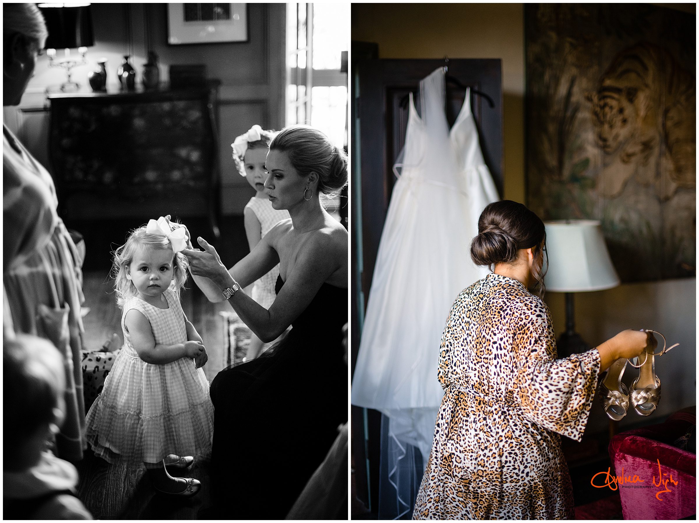 KC wedding at The Intercontinental - getting ready photos