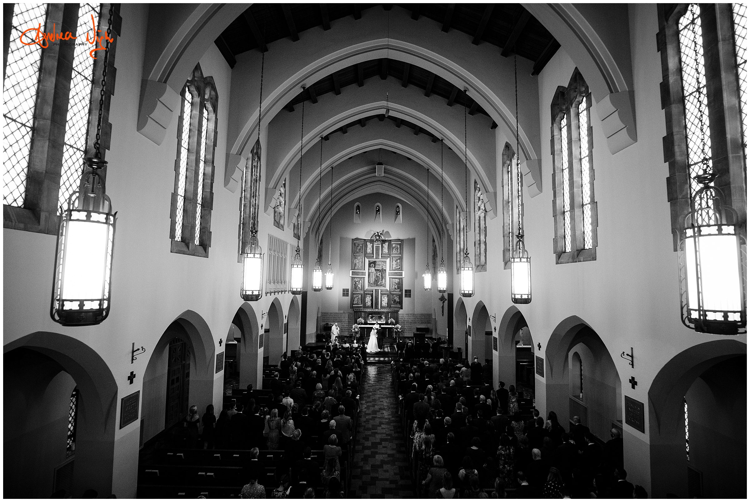KC wedding at The Intercontinental - ceremony at St. Peter's Parish