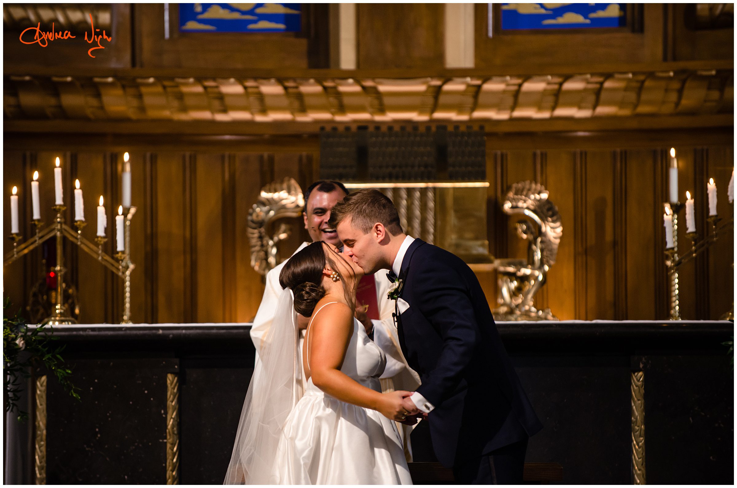 KC wedding at The Intercontinental - ceremony at St. Peter's Parish