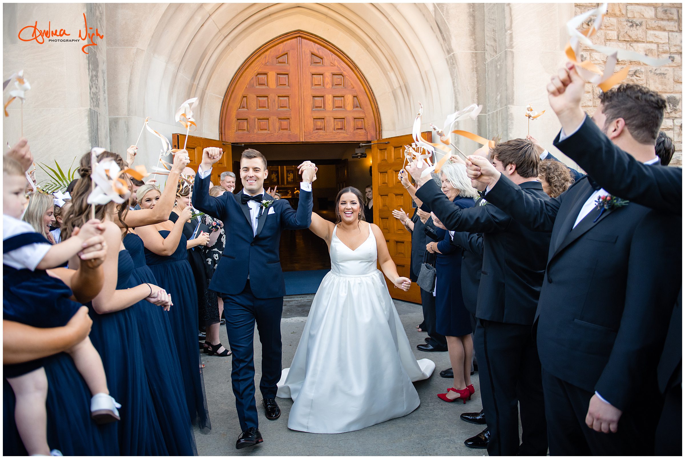 KC wedding at The Intercontinental - ceremony at St. Peter's Parish