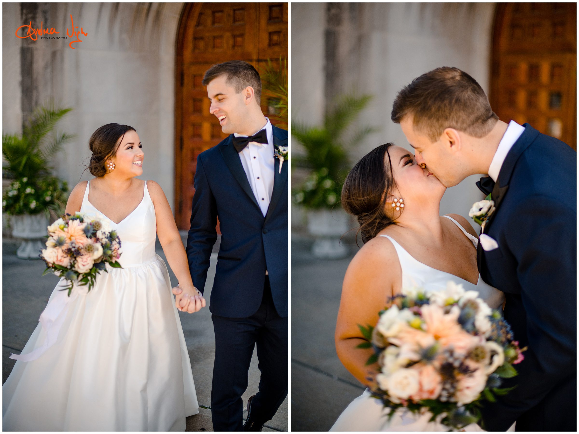 KC wedding at The Intercontinental - ceremony at St. Peter's Parish