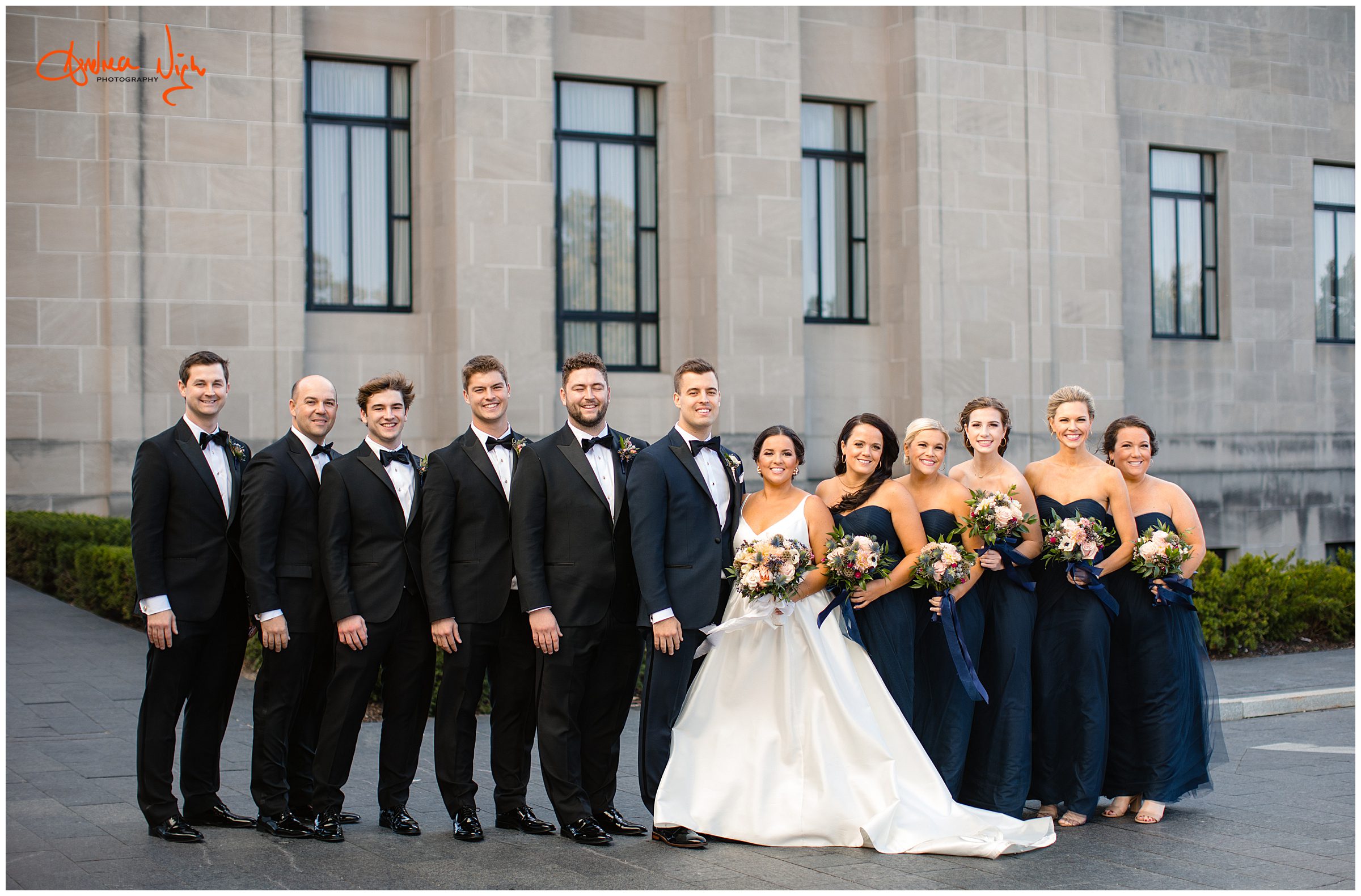 KC wedding at The Intercontinental - Wedding party pictures at The Nelson