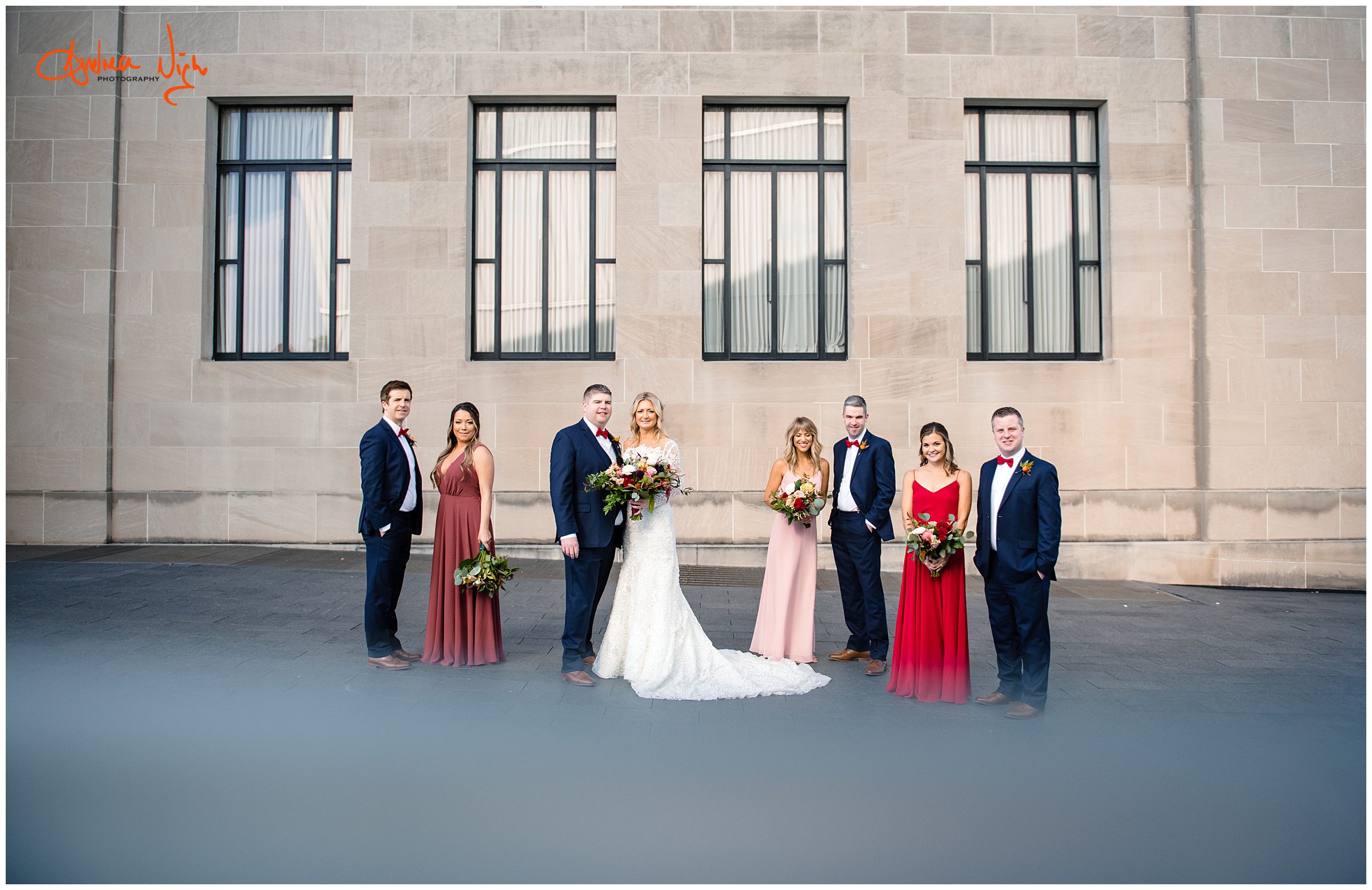 Wedding Party pictures - Reception at The Midland