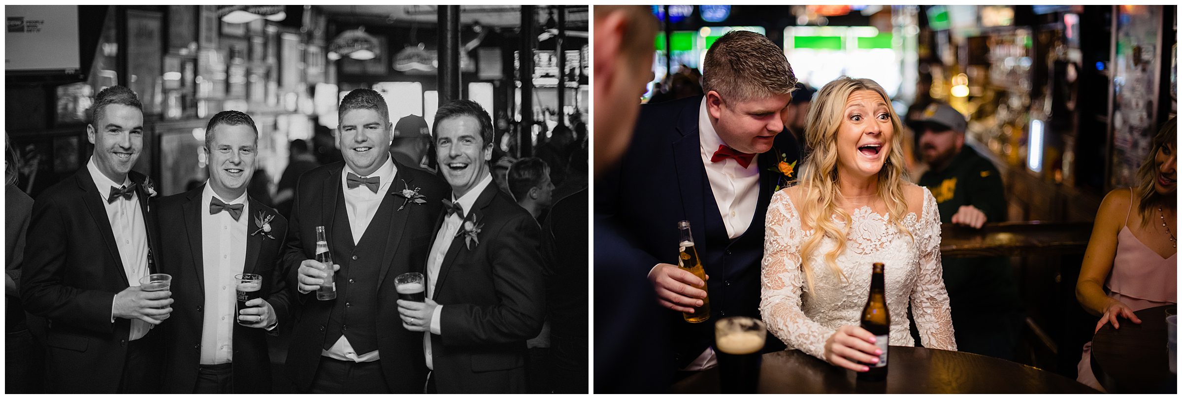 Wedding Party pictures - Reception at The Midland