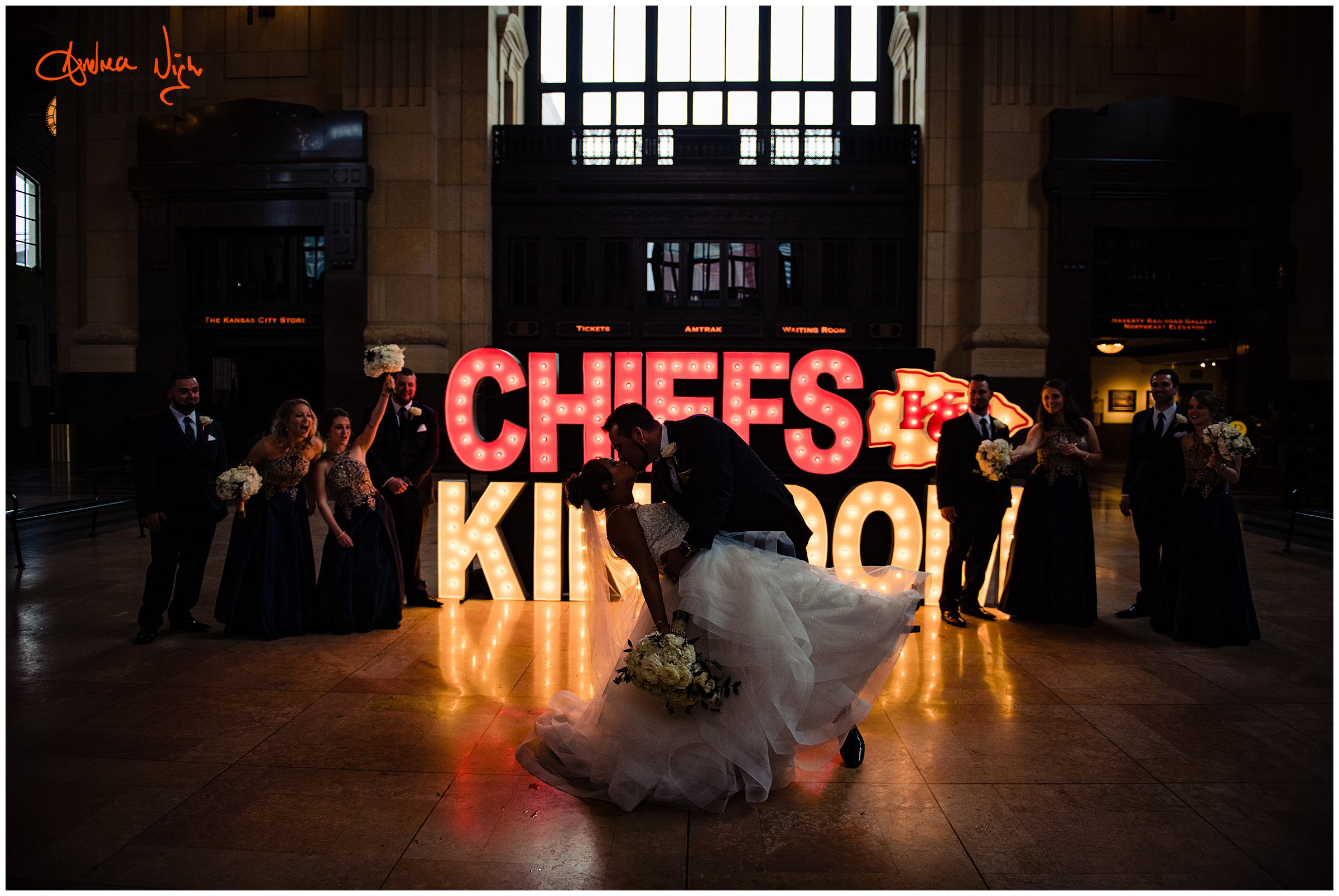 The Grand Hall - KC wedding - Alexis and Brett