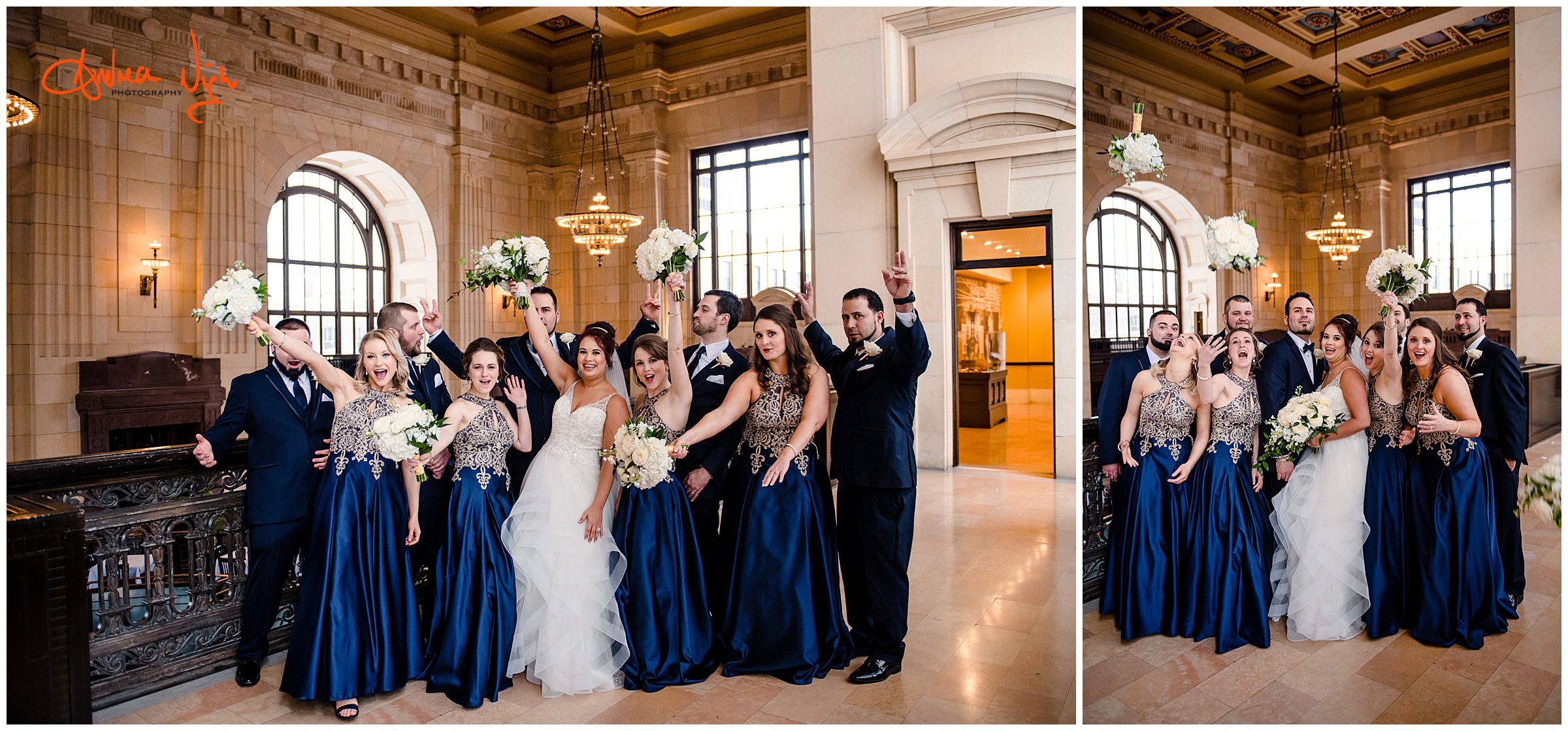 The Grand Hall - KC wedding - Alexis and Brett