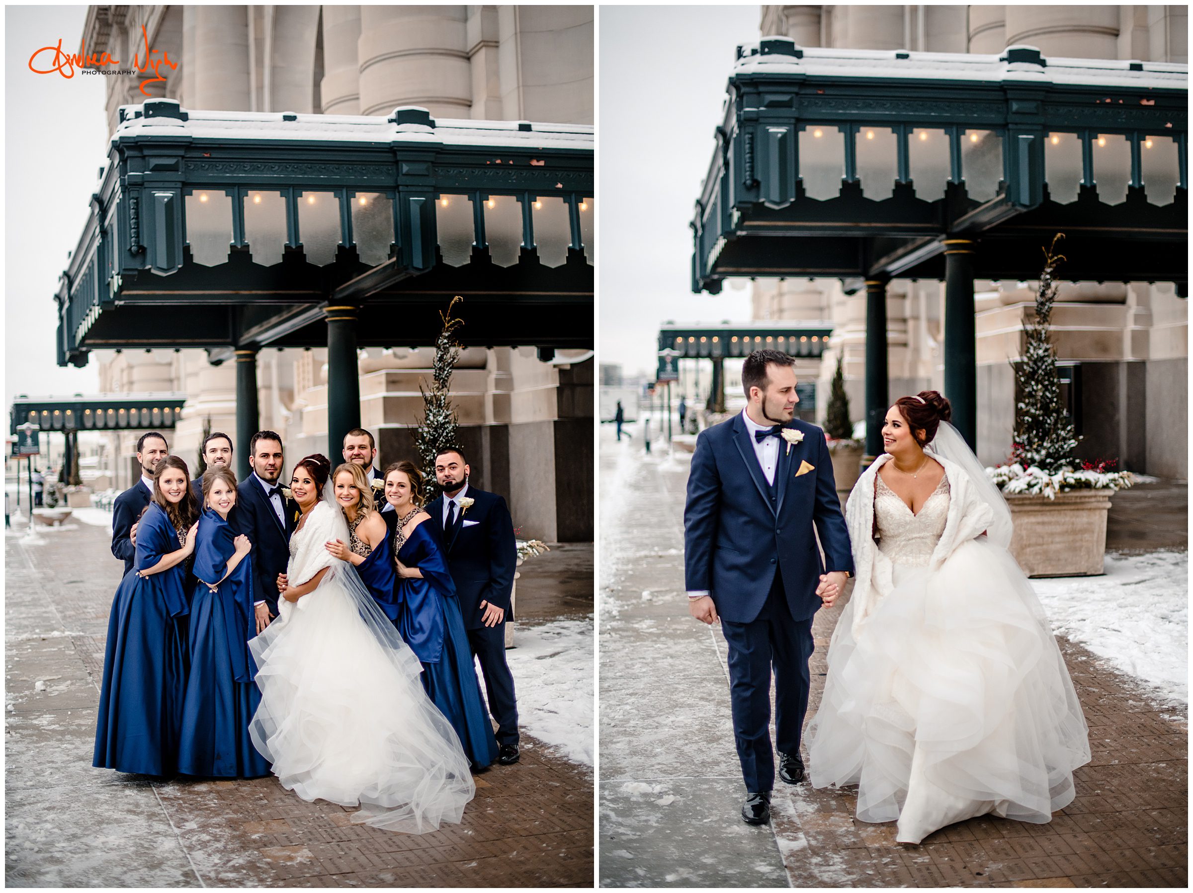 The Grand Hall - KC wedding - Alexis and Brett