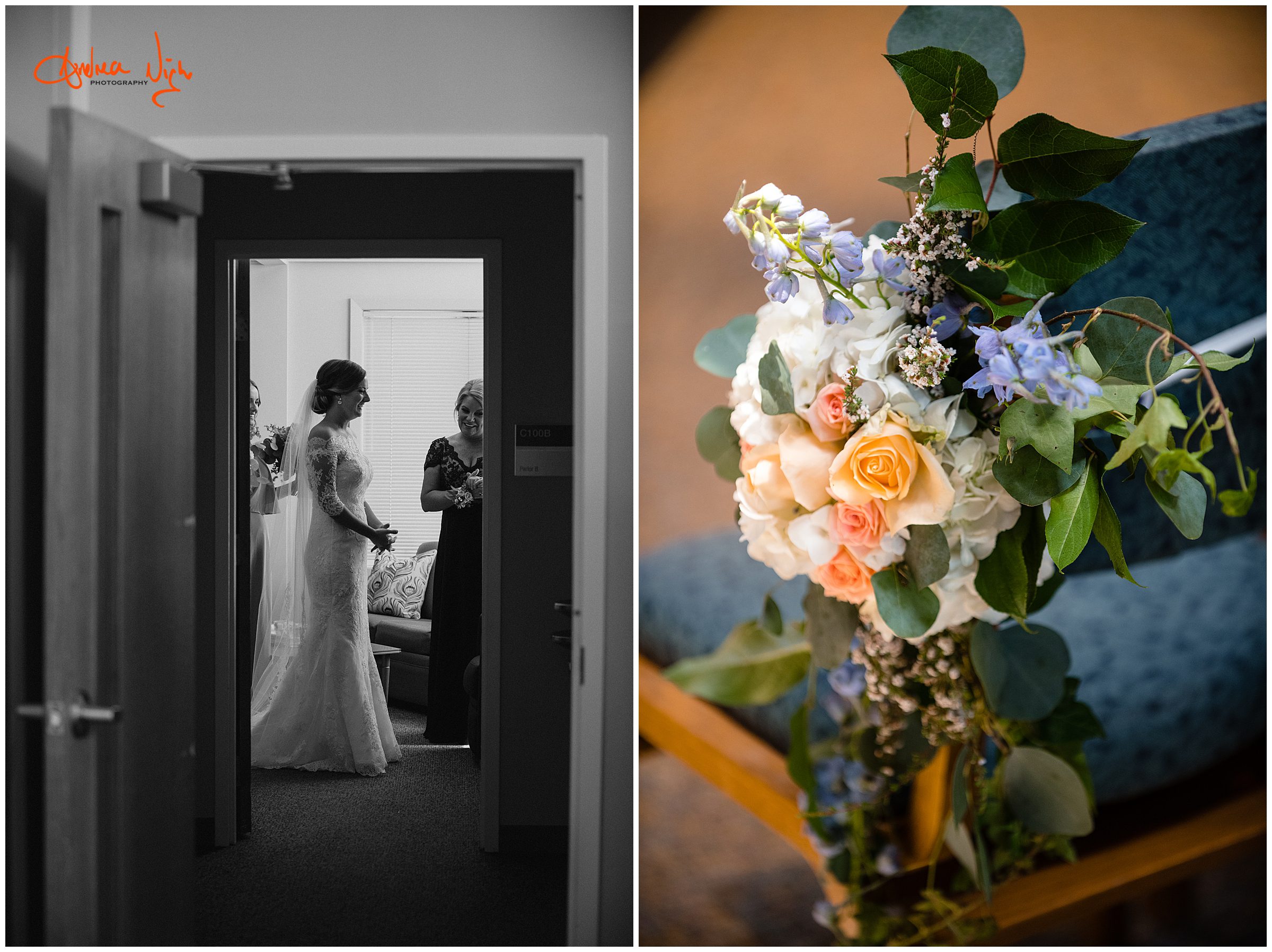Covid wedding, Ceremony at Wesley Chapel