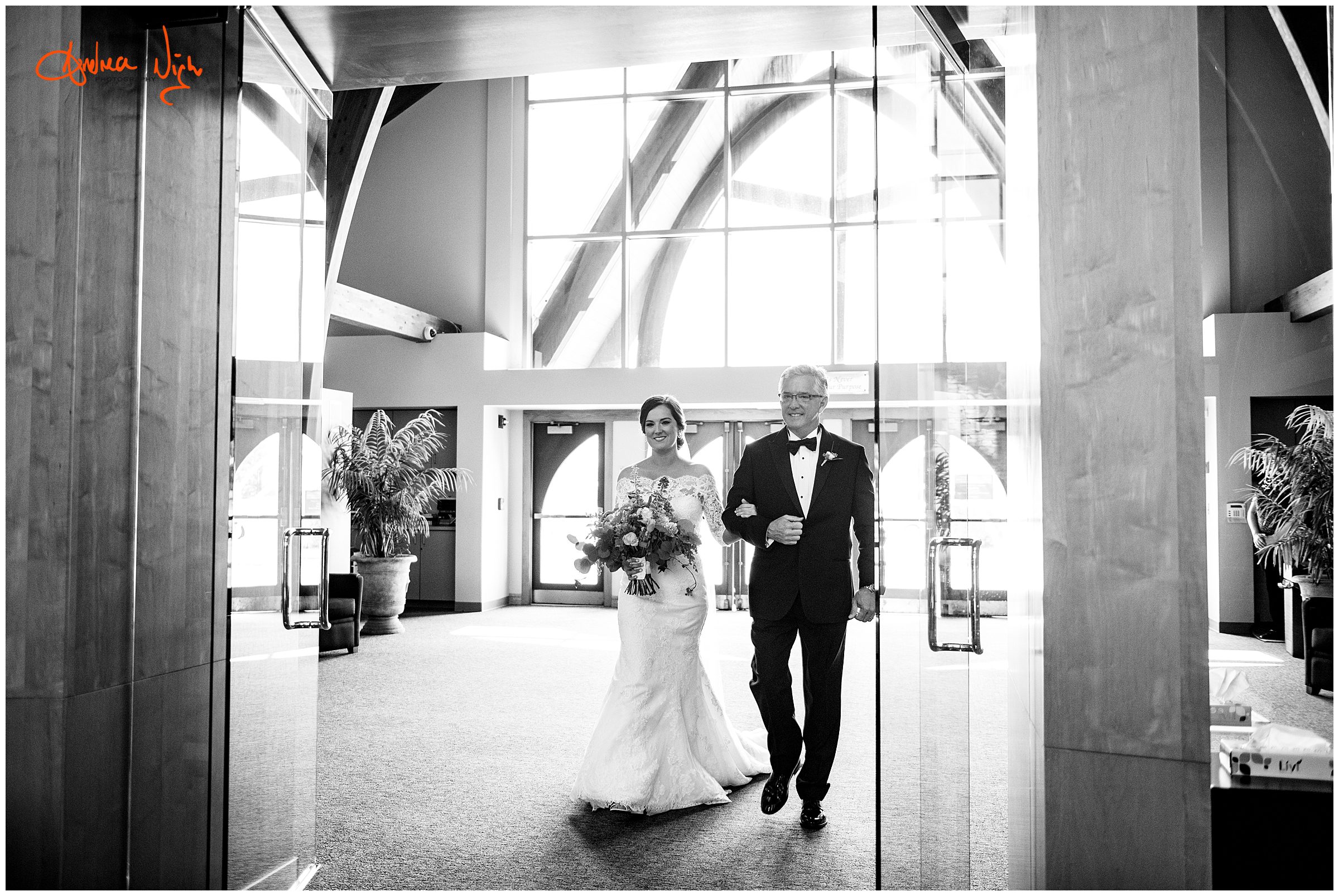 Covid wedding, Ceremony at Wesley Chapel