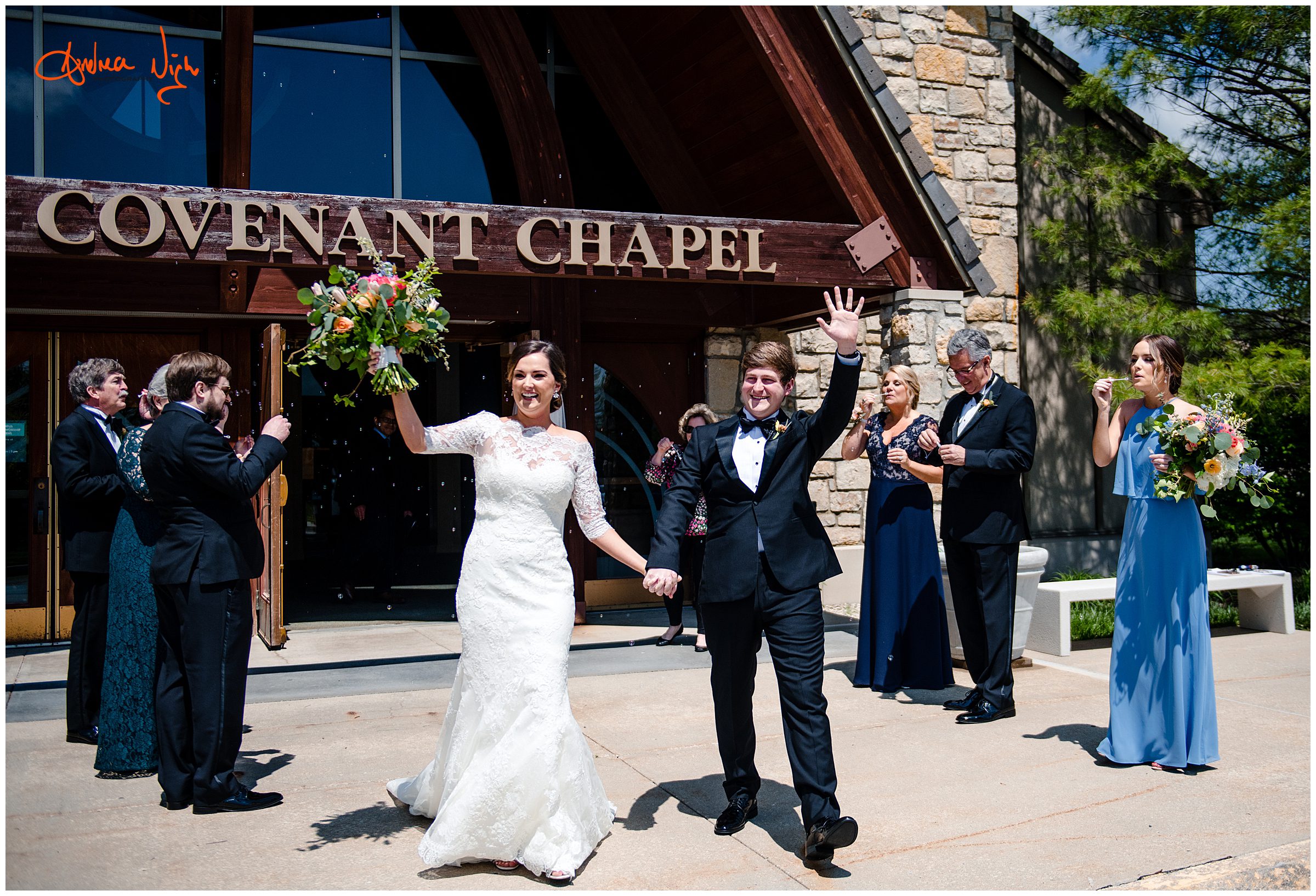 Covid wedding, Ceremony at Wesley Chapel