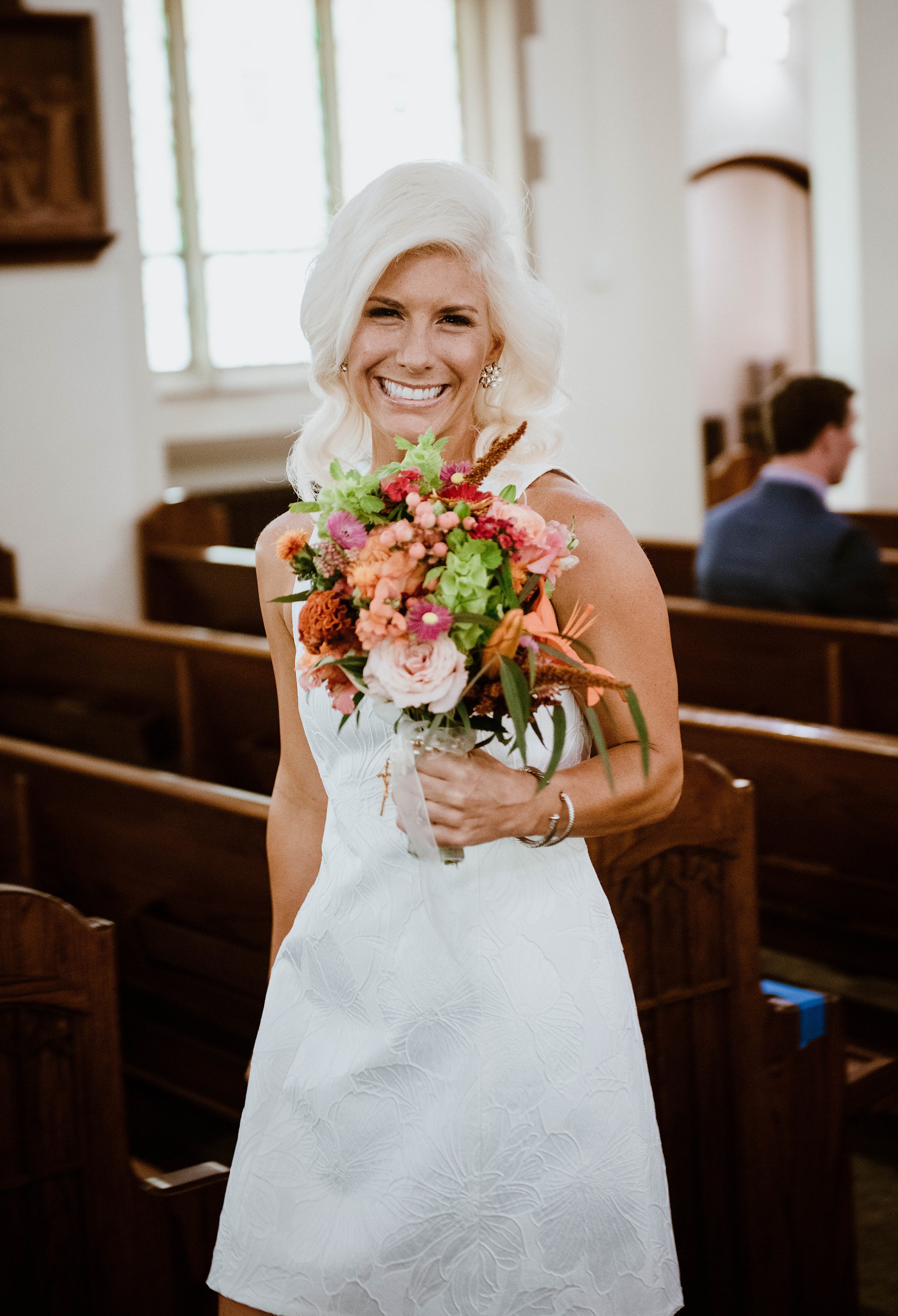 St. Agnes wedding ceremony