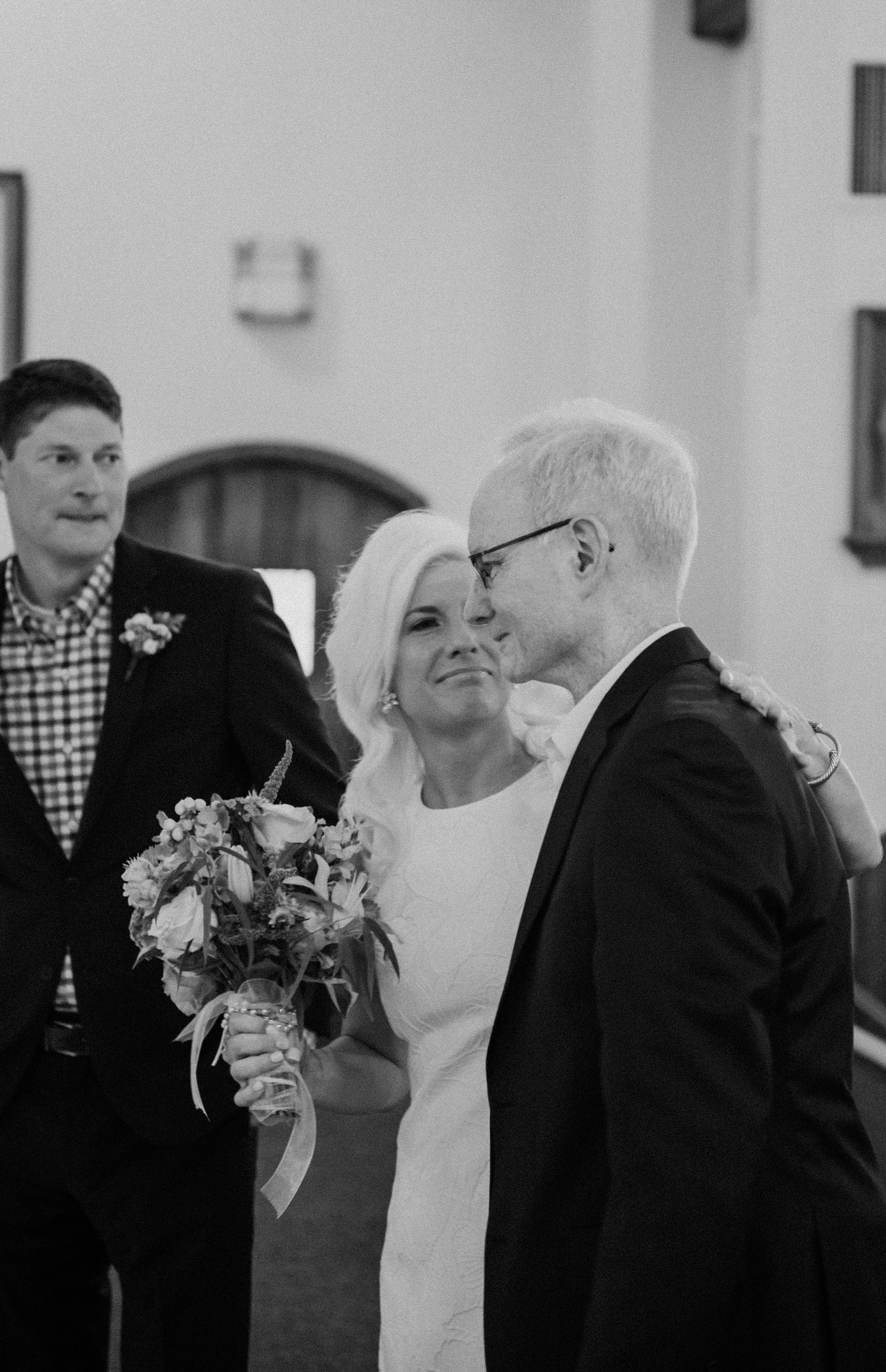 St. Agnes wedding ceremony