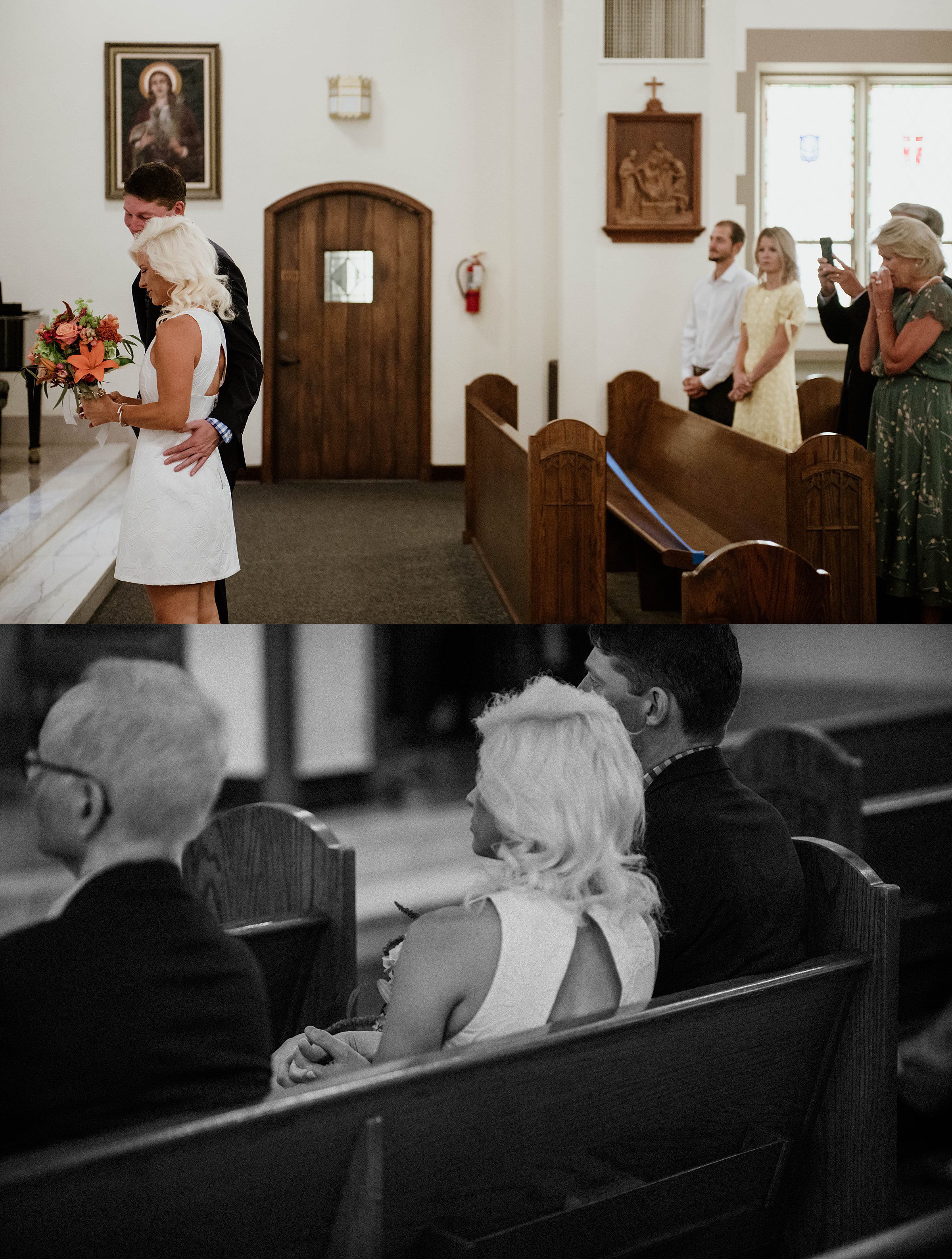 St. Agnes wedding ceremony