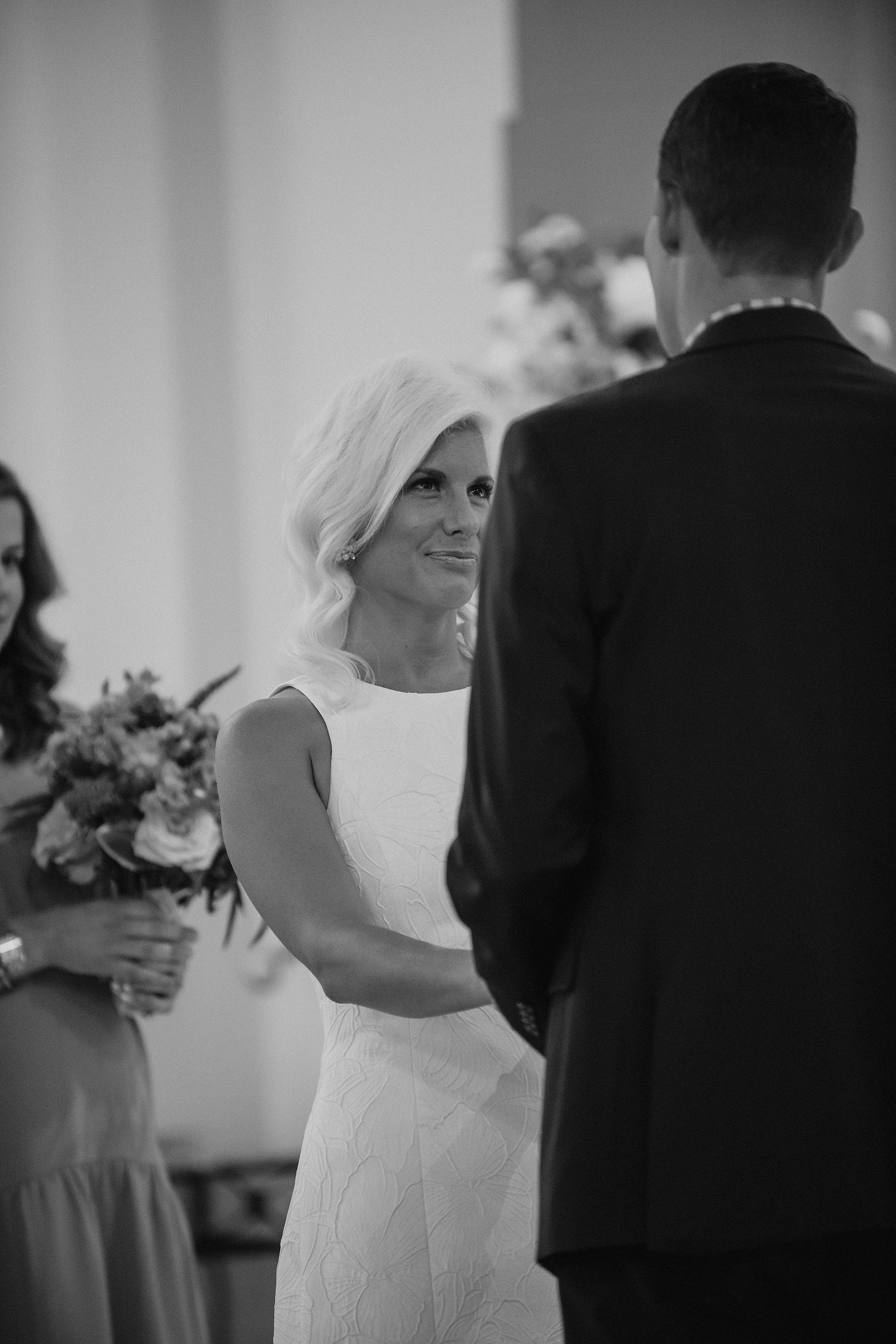 St. Agnes wedding ceremony