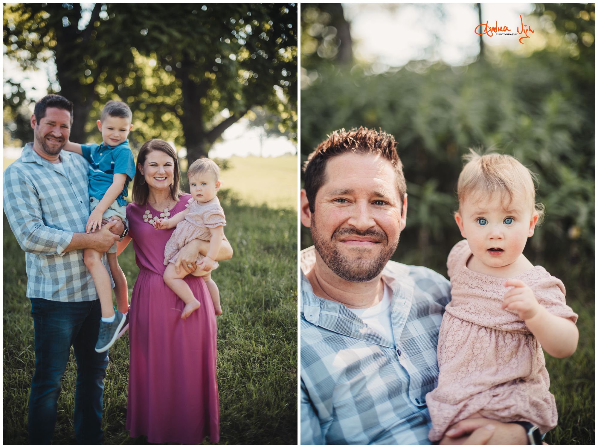 Shawnee Mission park family session