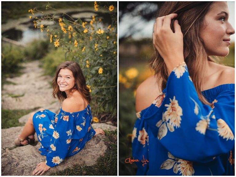 Olathe senior pictures - Black Hoof Park