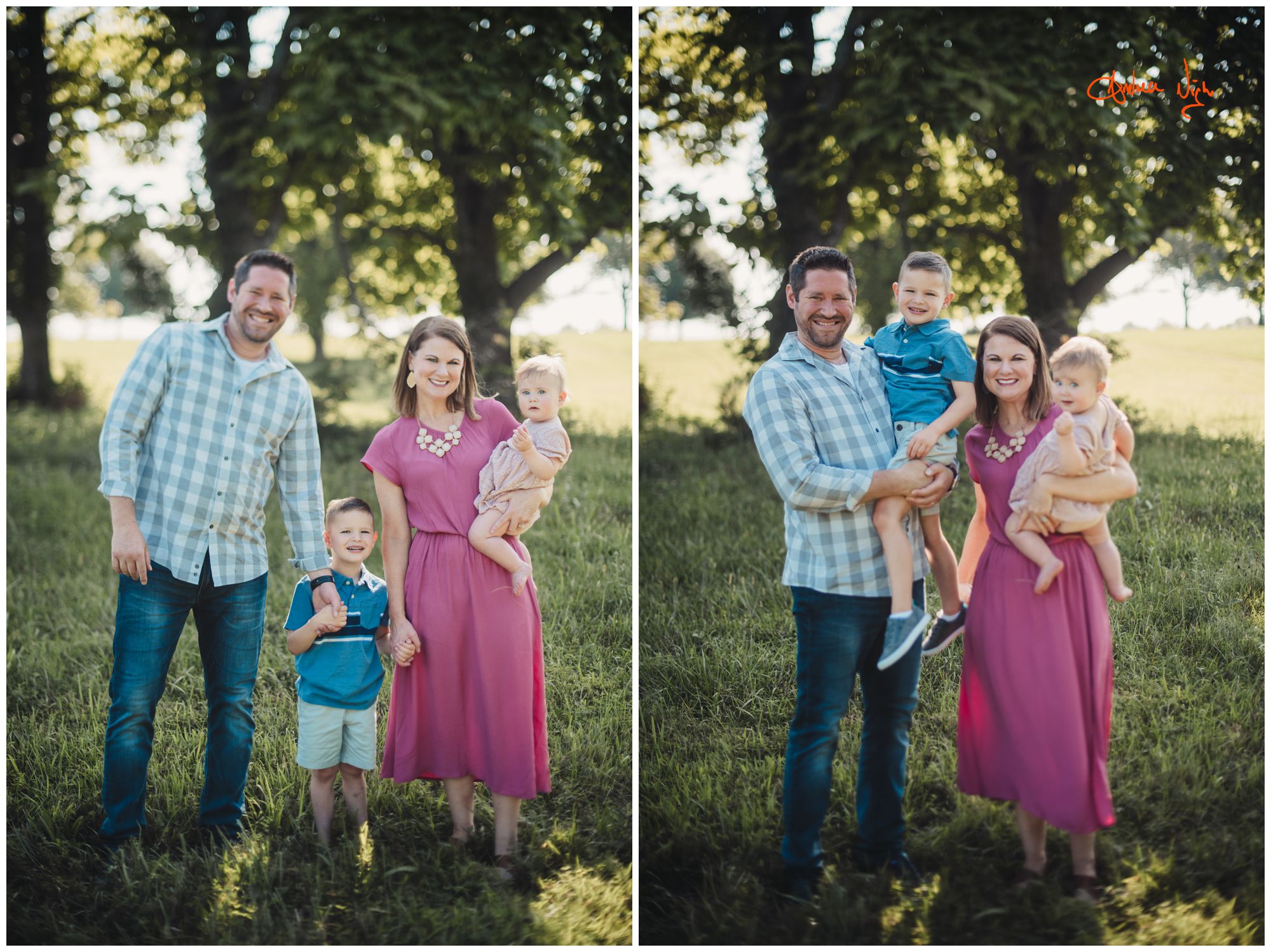Shawnee Mission park family session