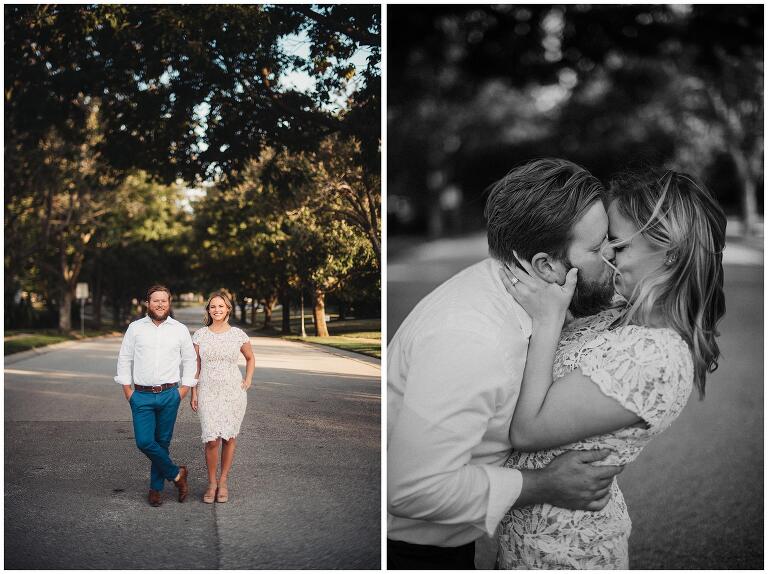 KC engagement session - Hallbrook