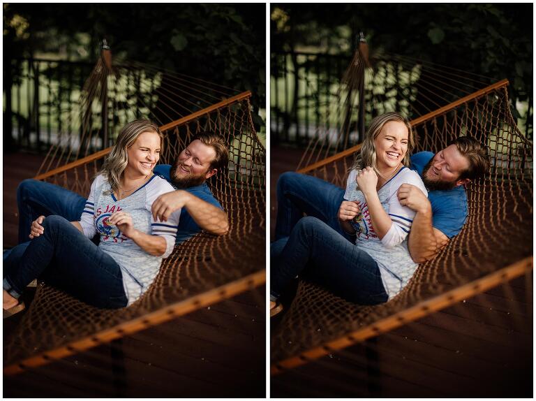 KC engagement session - Hallbrook