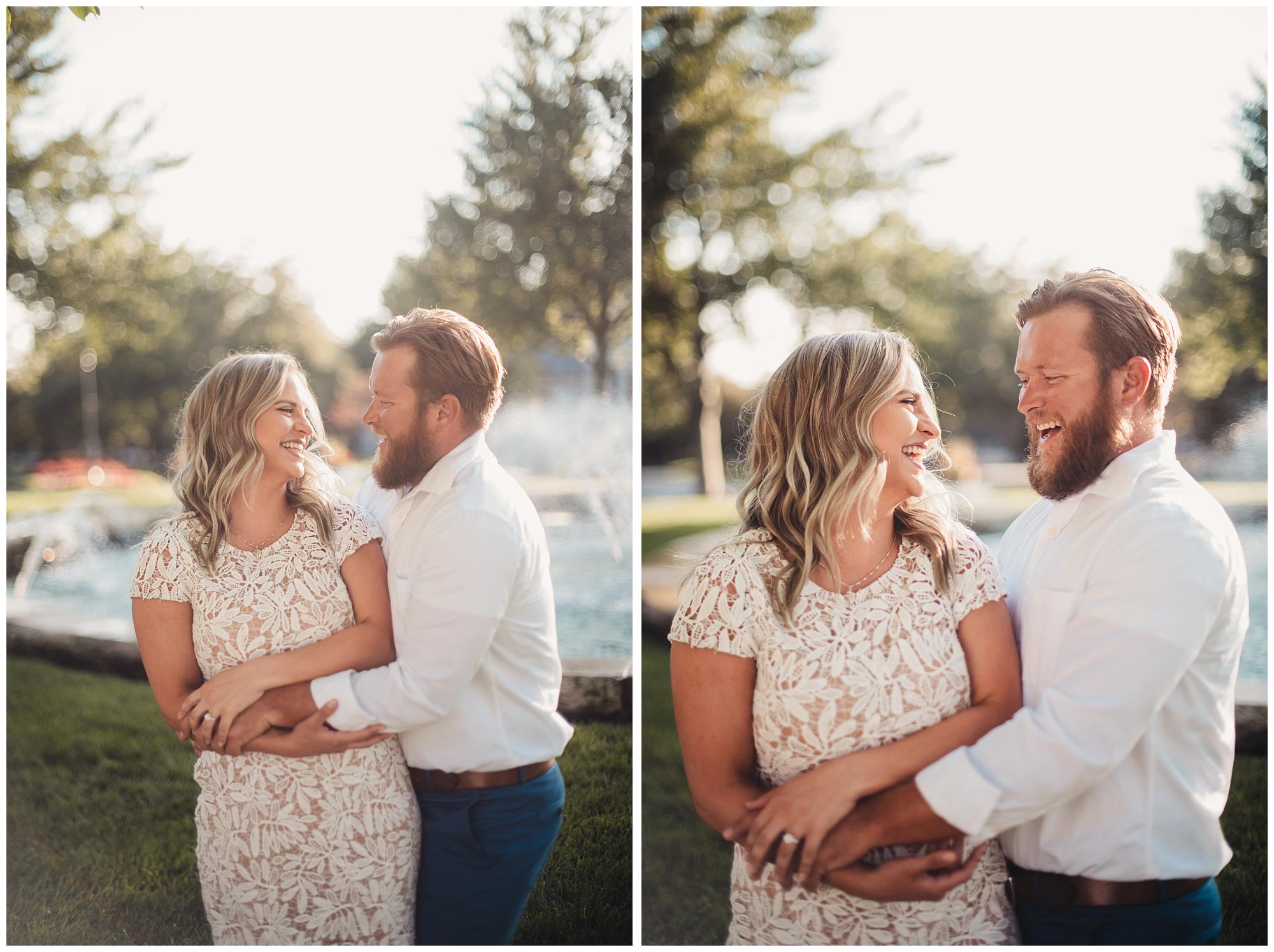 KC engagement session - Hallbrook