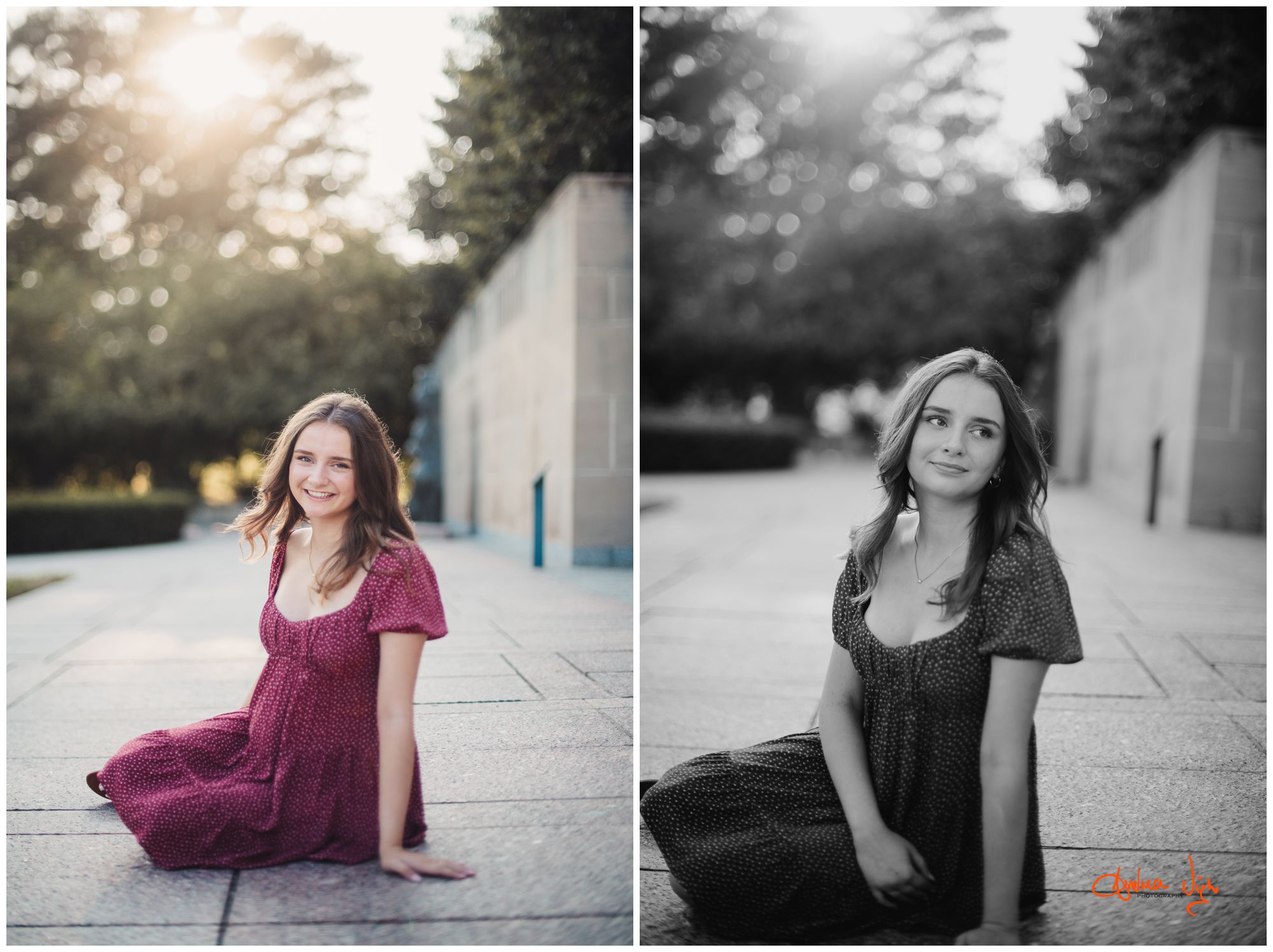 Kansas City senior pictures at The Nelson