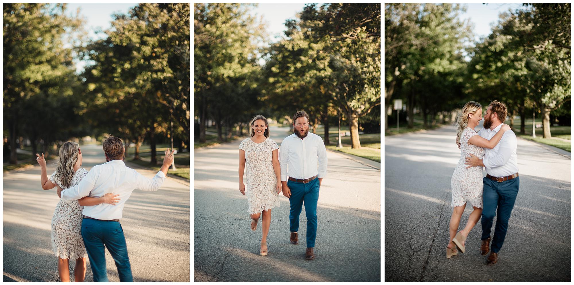 KC engagement session - Hallbrook