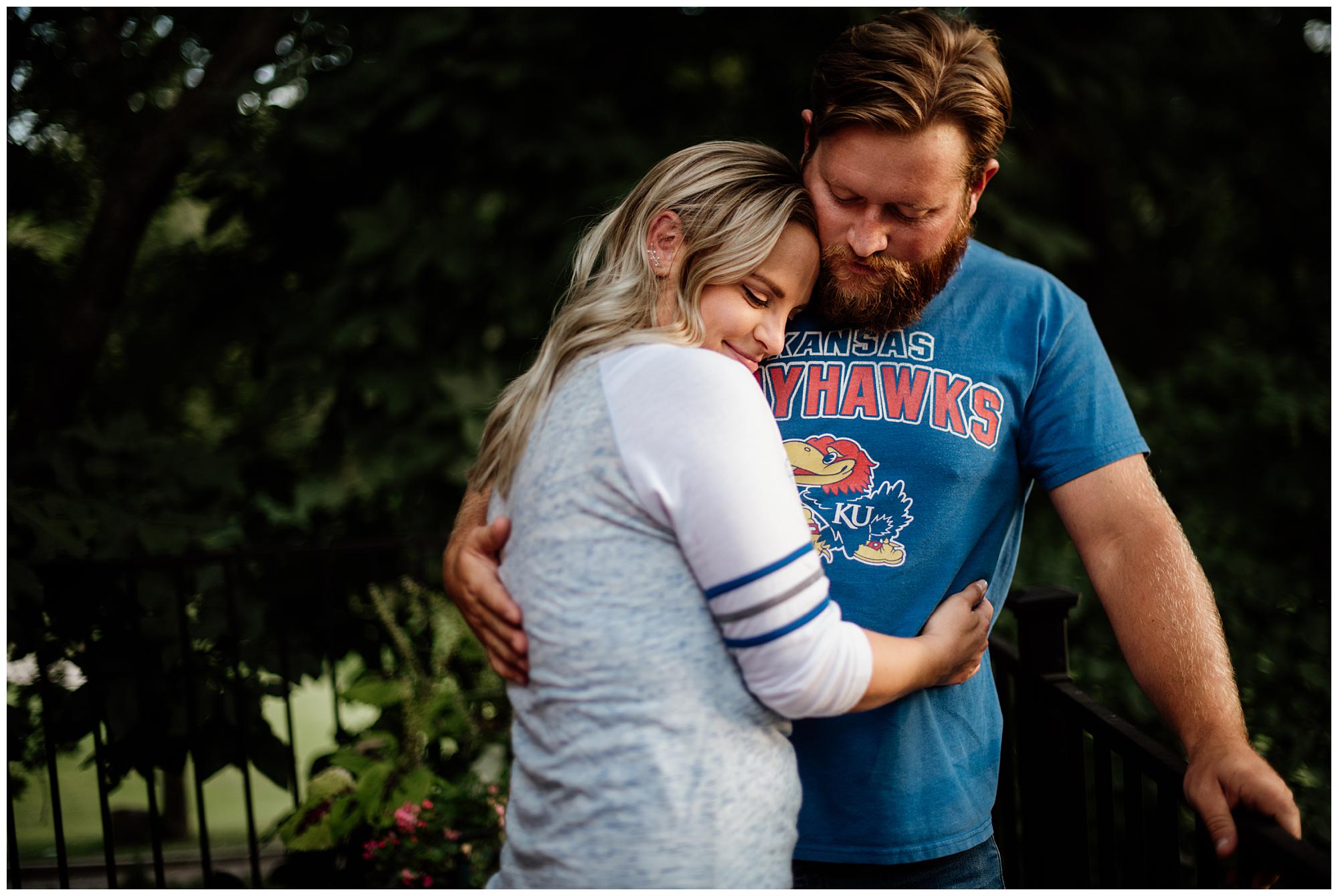 KC engagement session - Hallbrook