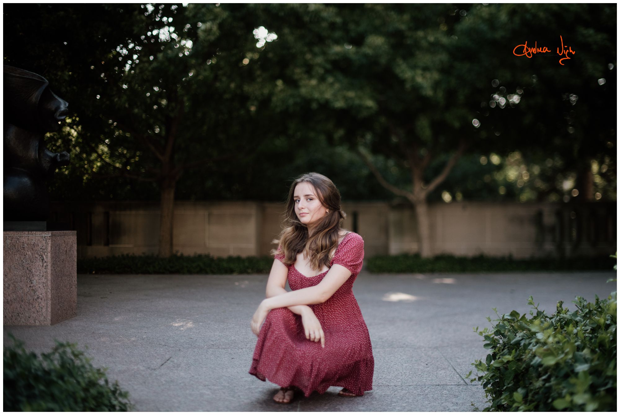 Kansas City senior pictures at The Nelson