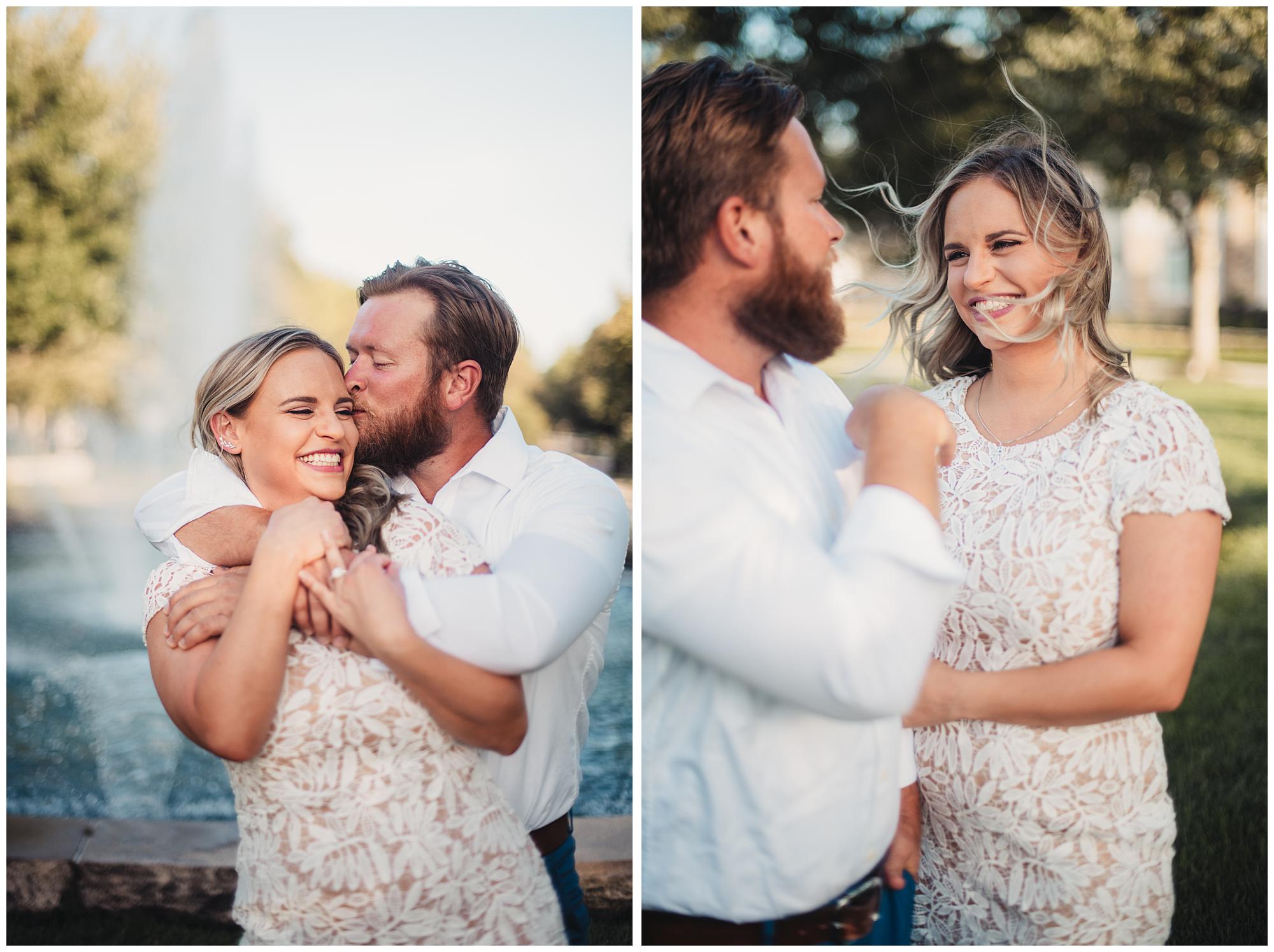 KC engagement session - Hallbrook