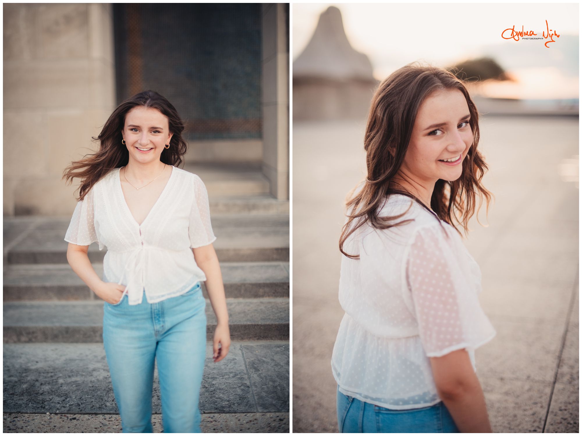 Kansas City senior pictures at The Nelson