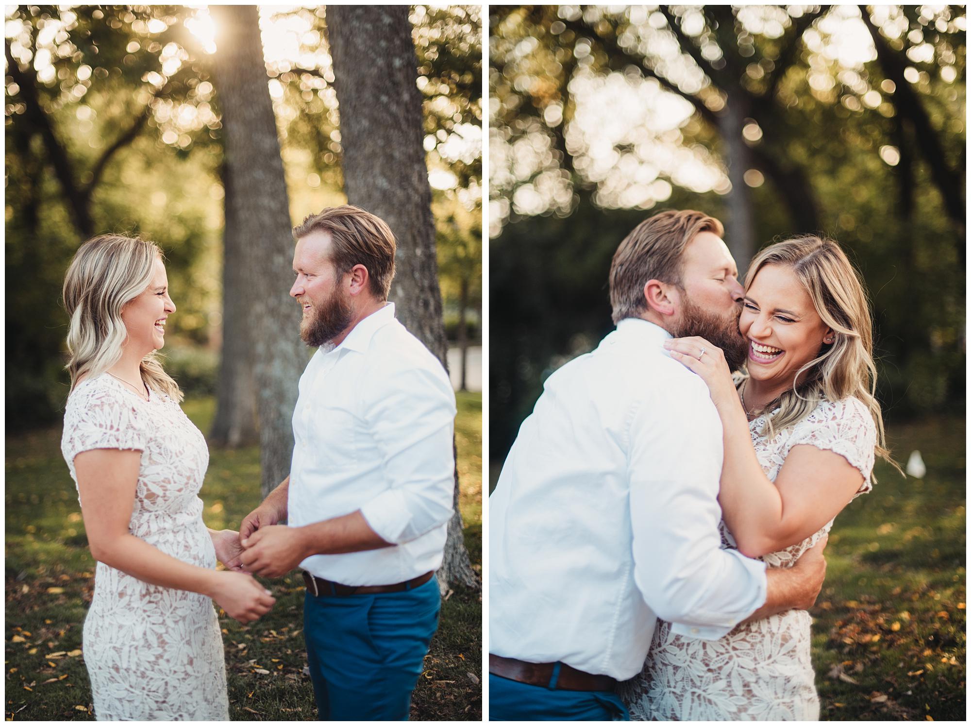 KC engagement session - Hallbrook