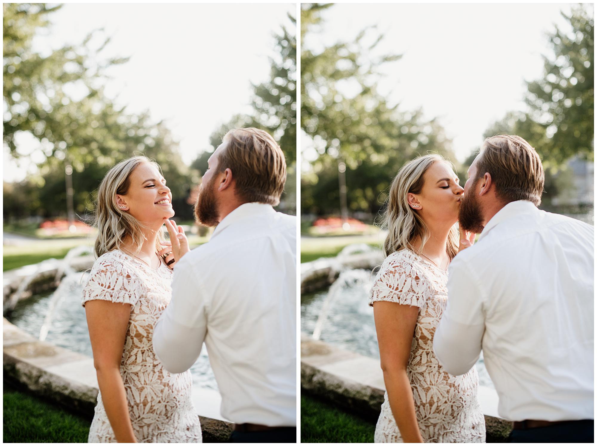 KC engagement session - Hallbrook