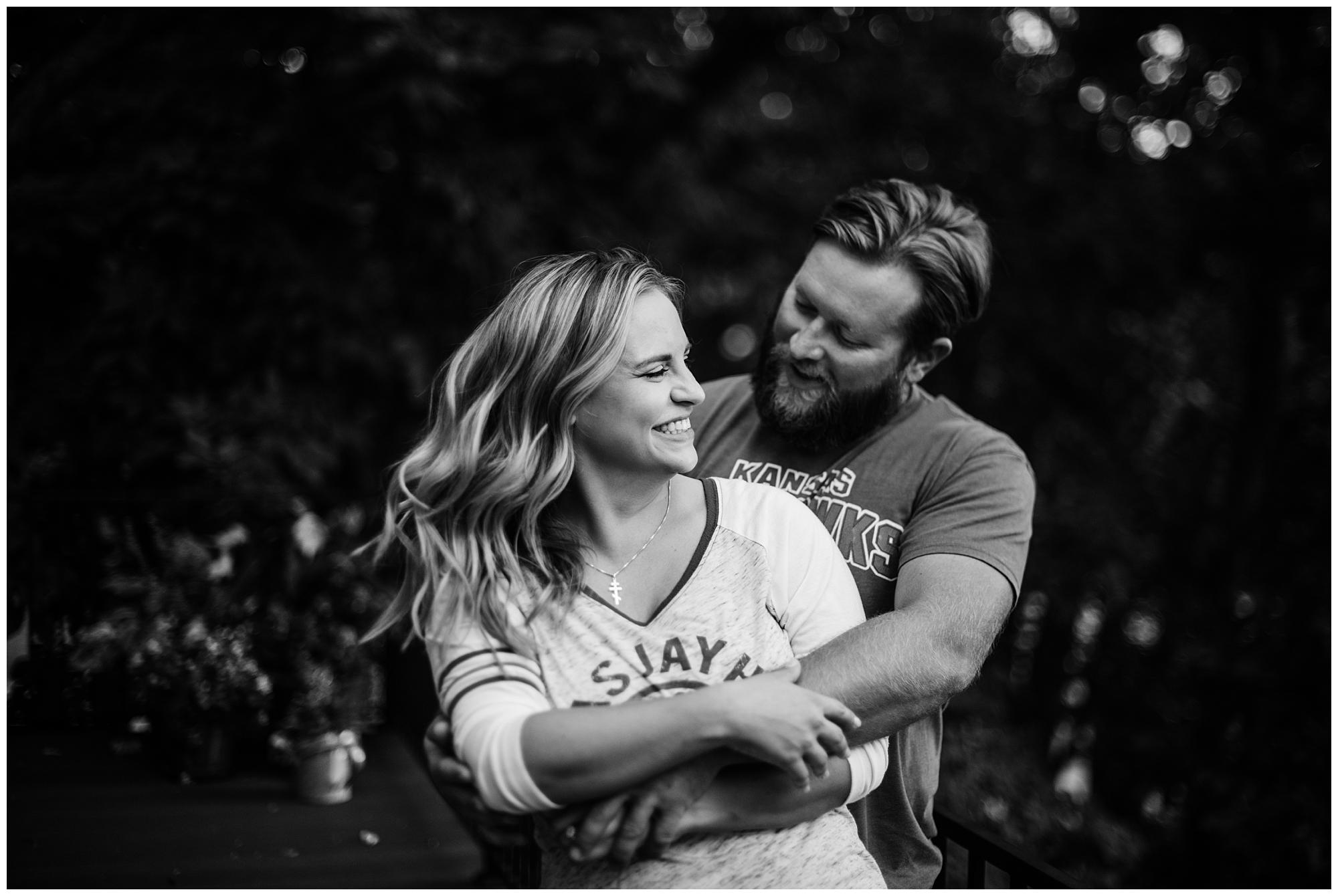 KC engagement session - Hallbrook