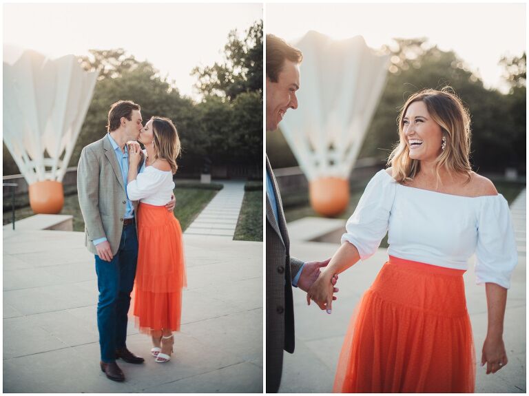 The Nelson and Liberty Memorial engagement session