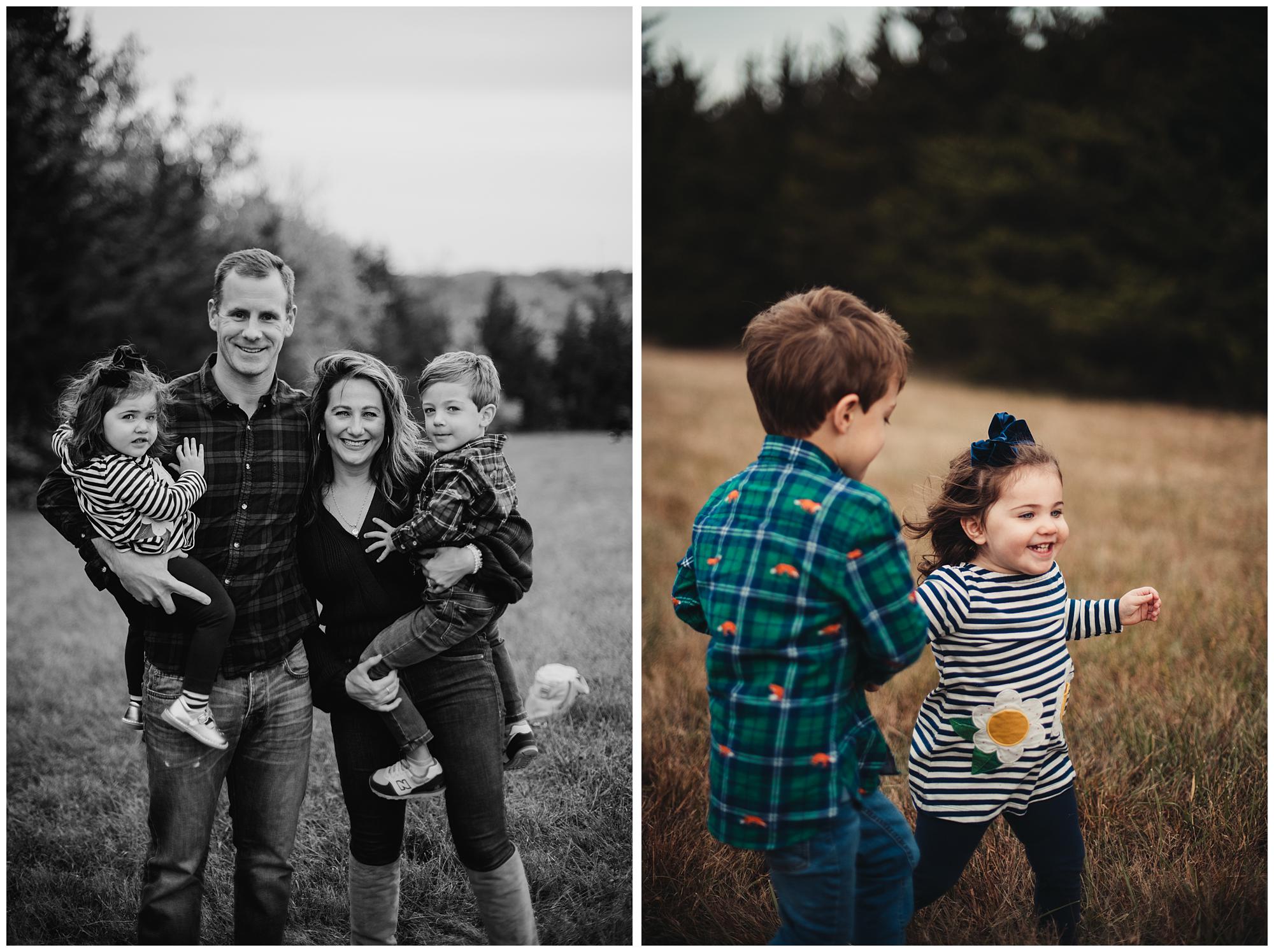 Shawnee Mission park family photos