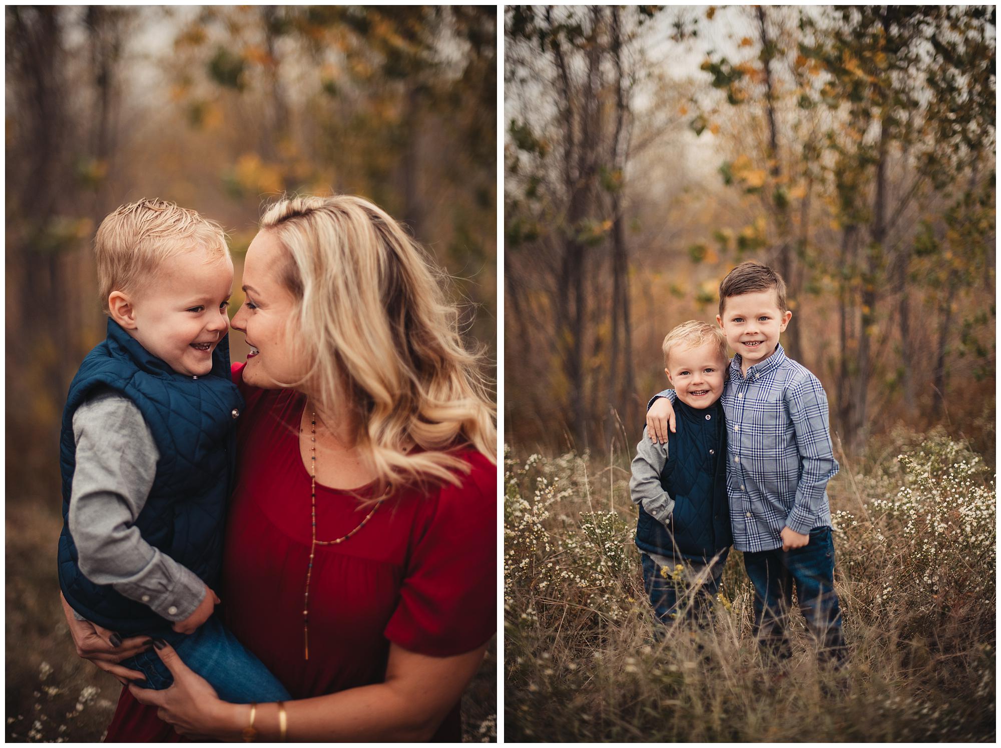 Shawnee Mission Park family portraits - Moeder family
