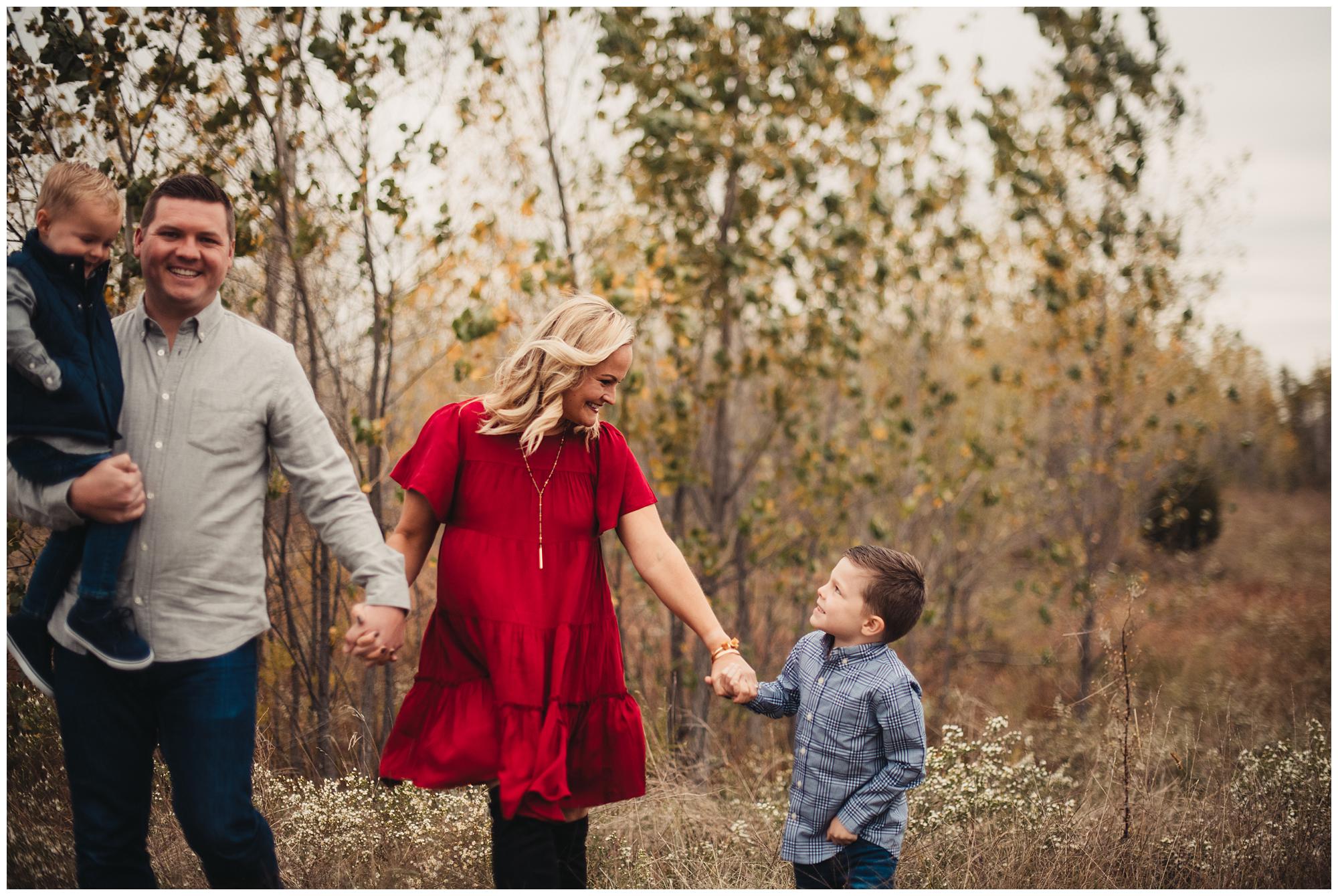 Shawnee Mission Park family portraits - Moeder family