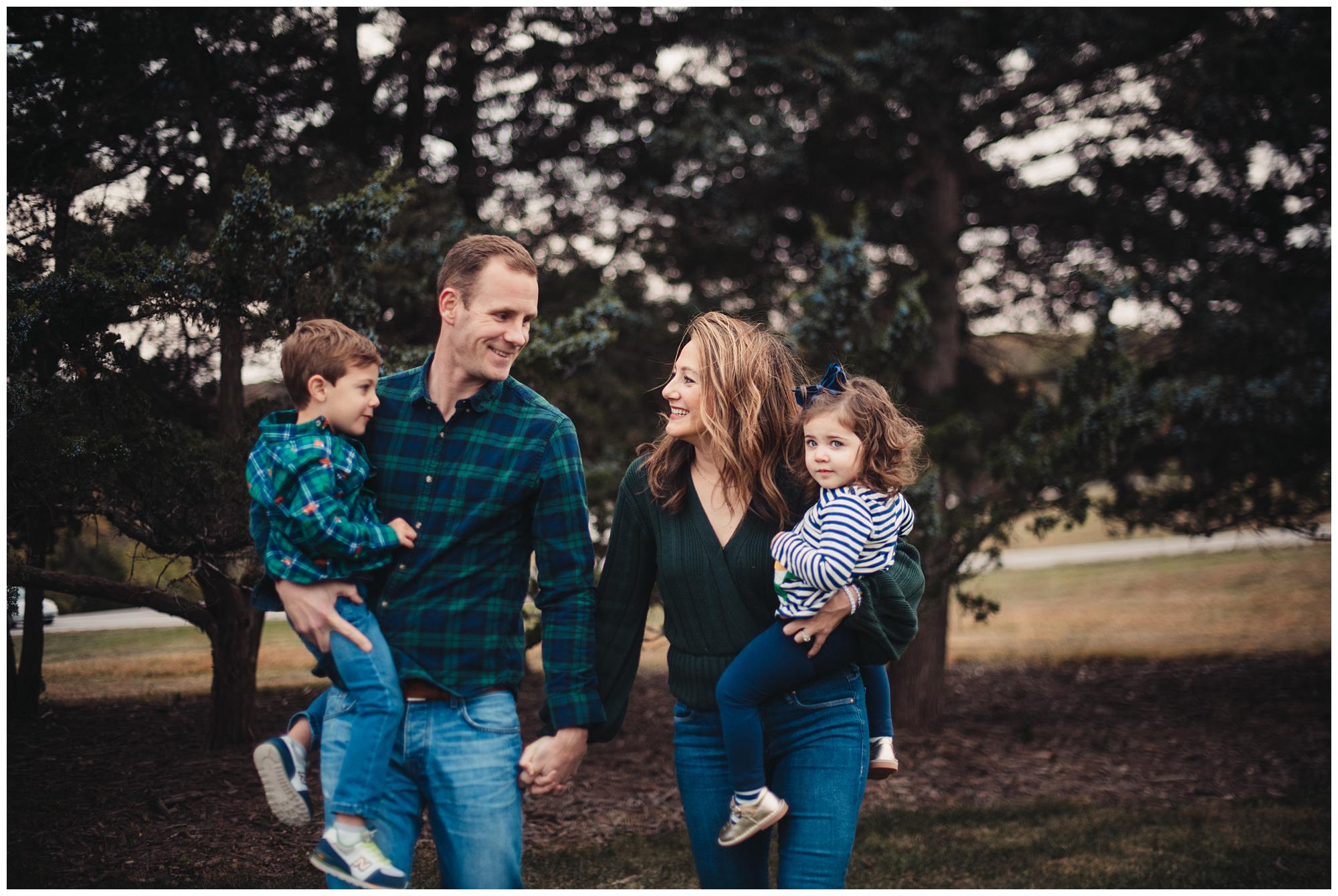 Shawnee Mission park family photos