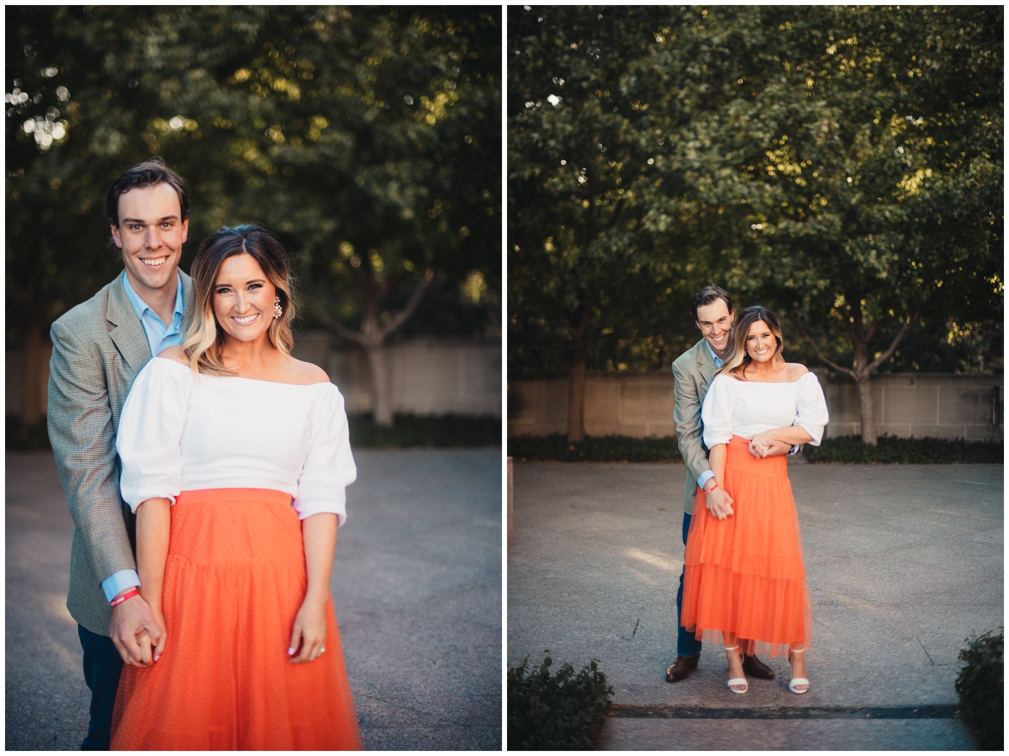 The Nelson and Liberty Memorial engagement session