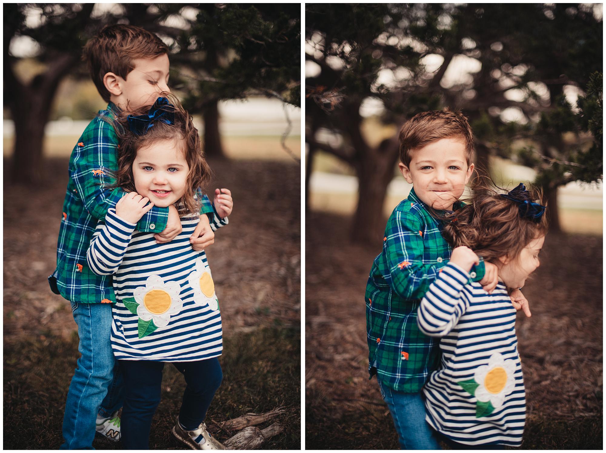 Shawnee Mission park family photos