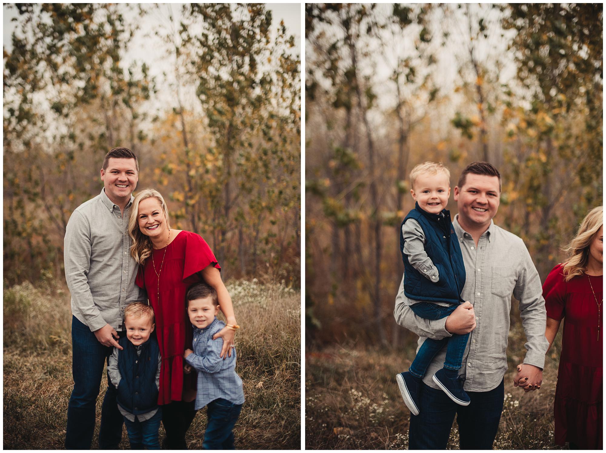 Shawnee Mission Park family portraits - Moeder family