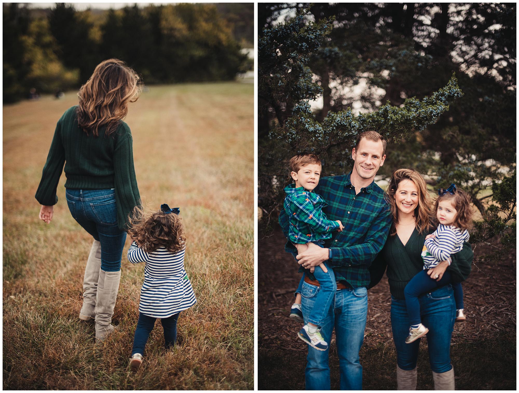 Shawnee Mission park family photos