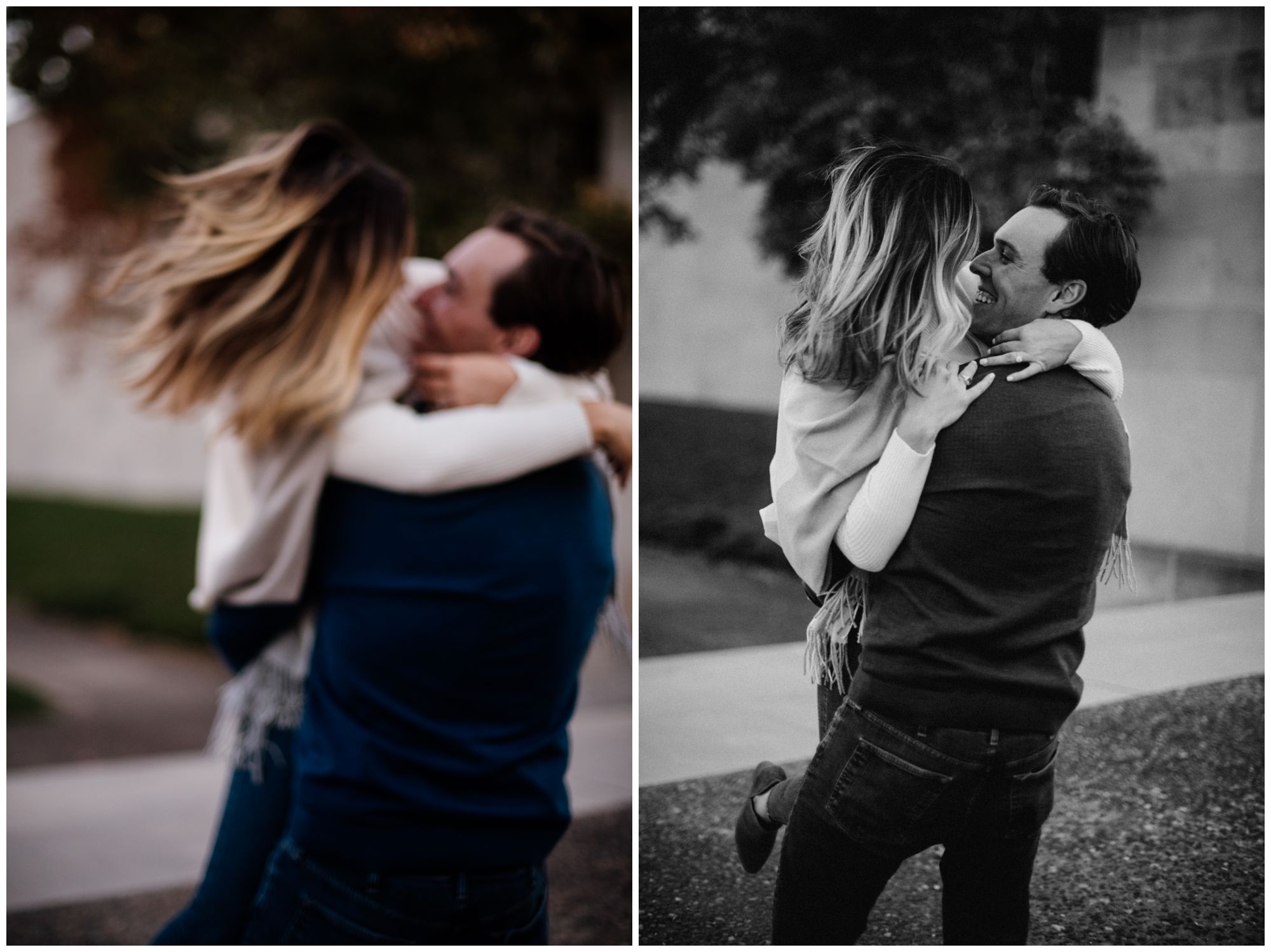 The Nelson and Liberty Memorial engagement session