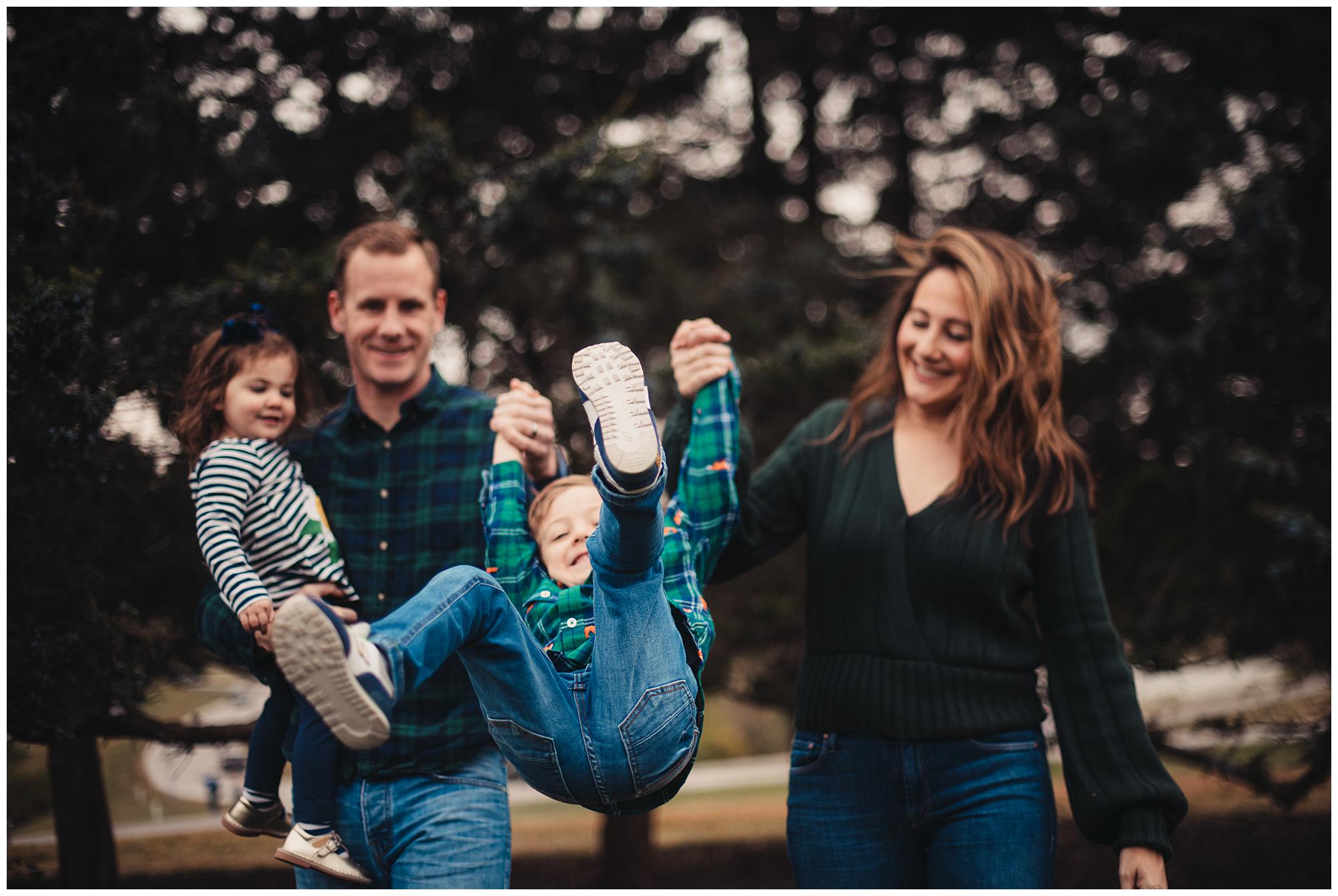 Shawnee Mission park family photos
