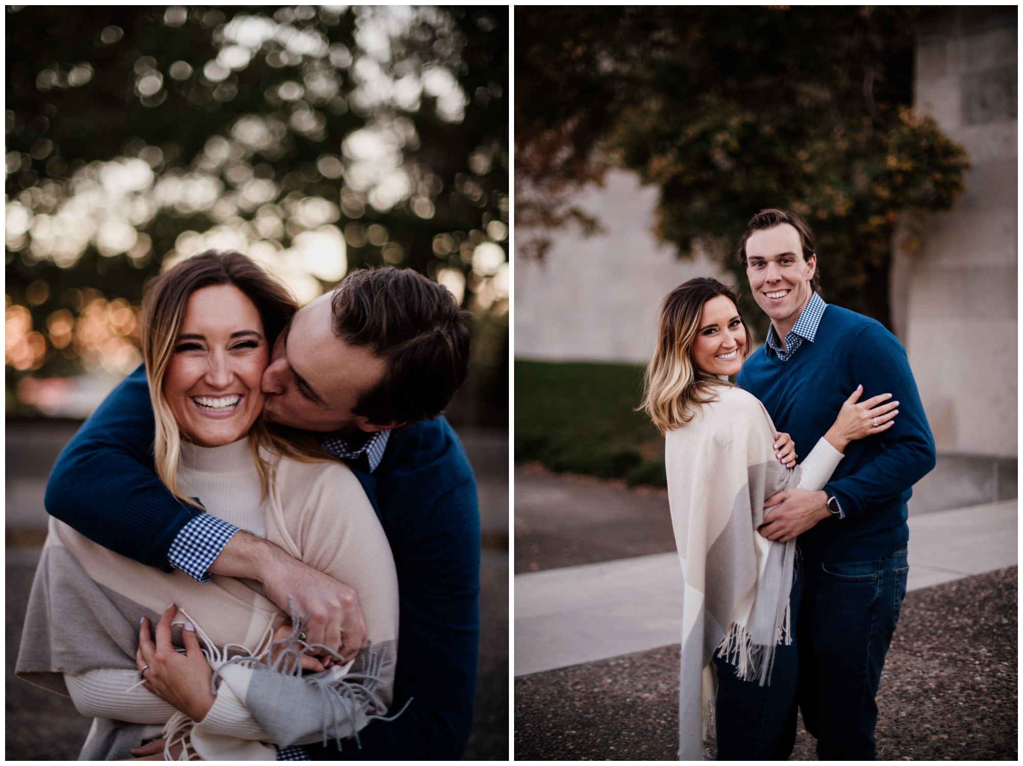 The Nelson and Liberty Memorial engagement session